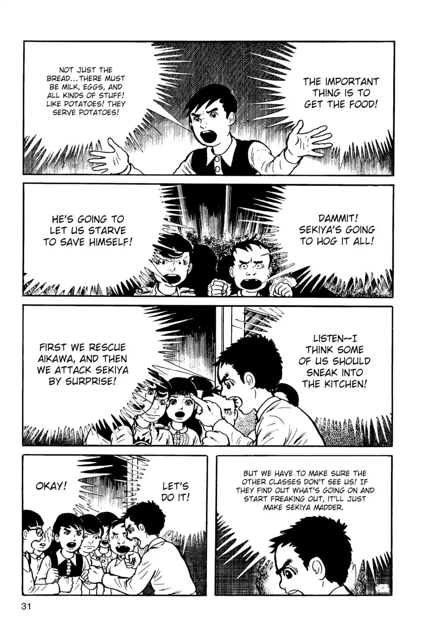 Drifting Classroom Chapter 5 page 30 - Chapter 5: Rage for Bread