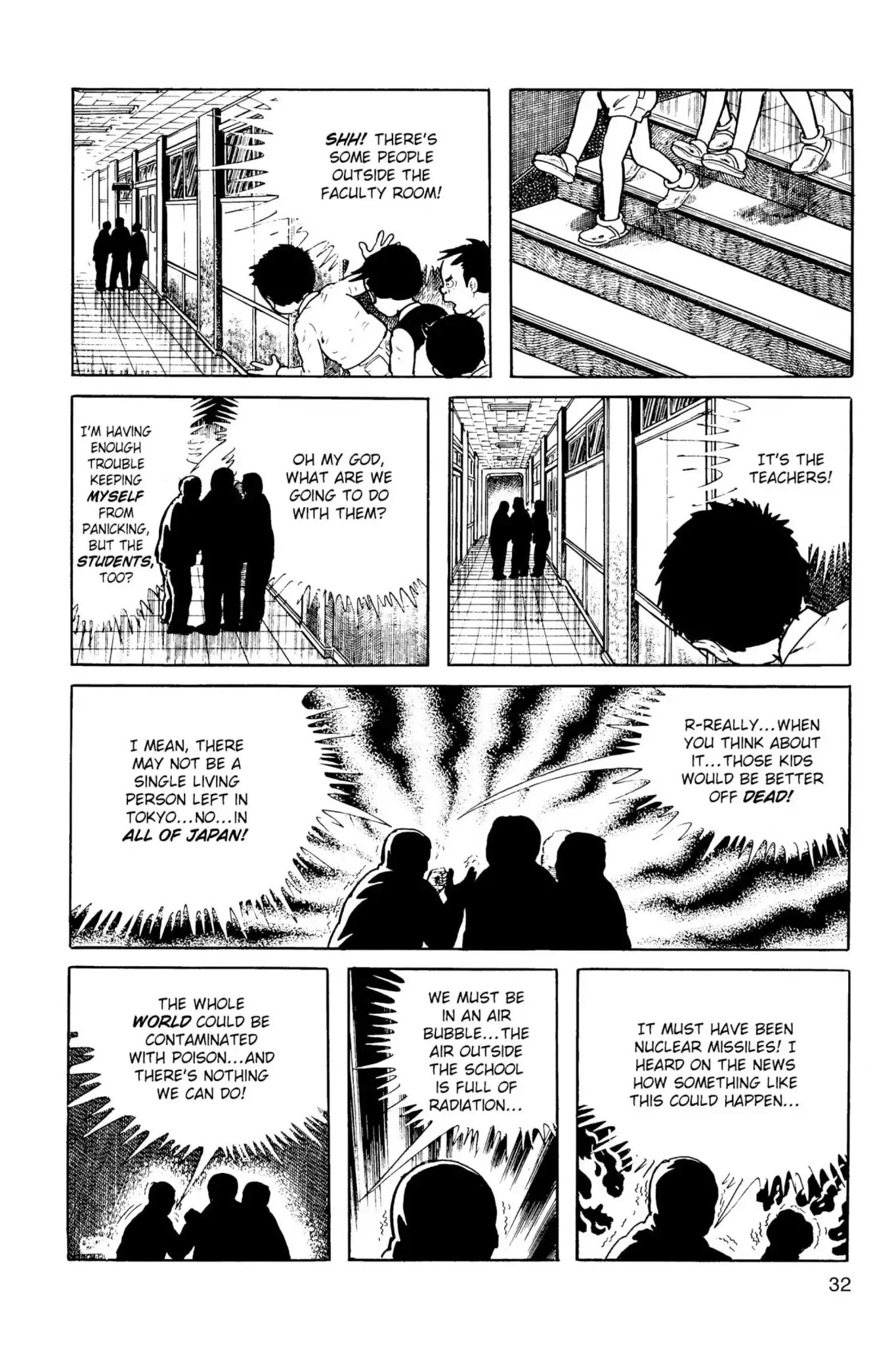 Drifting Classroom Chapter 5 page 31 - Chapter 5: Rage for Bread