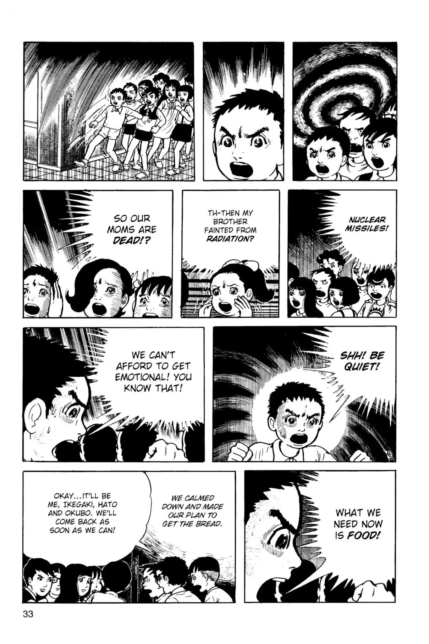 Drifting Classroom Chapter 5 page 32 - Chapter 5: Rage for Bread