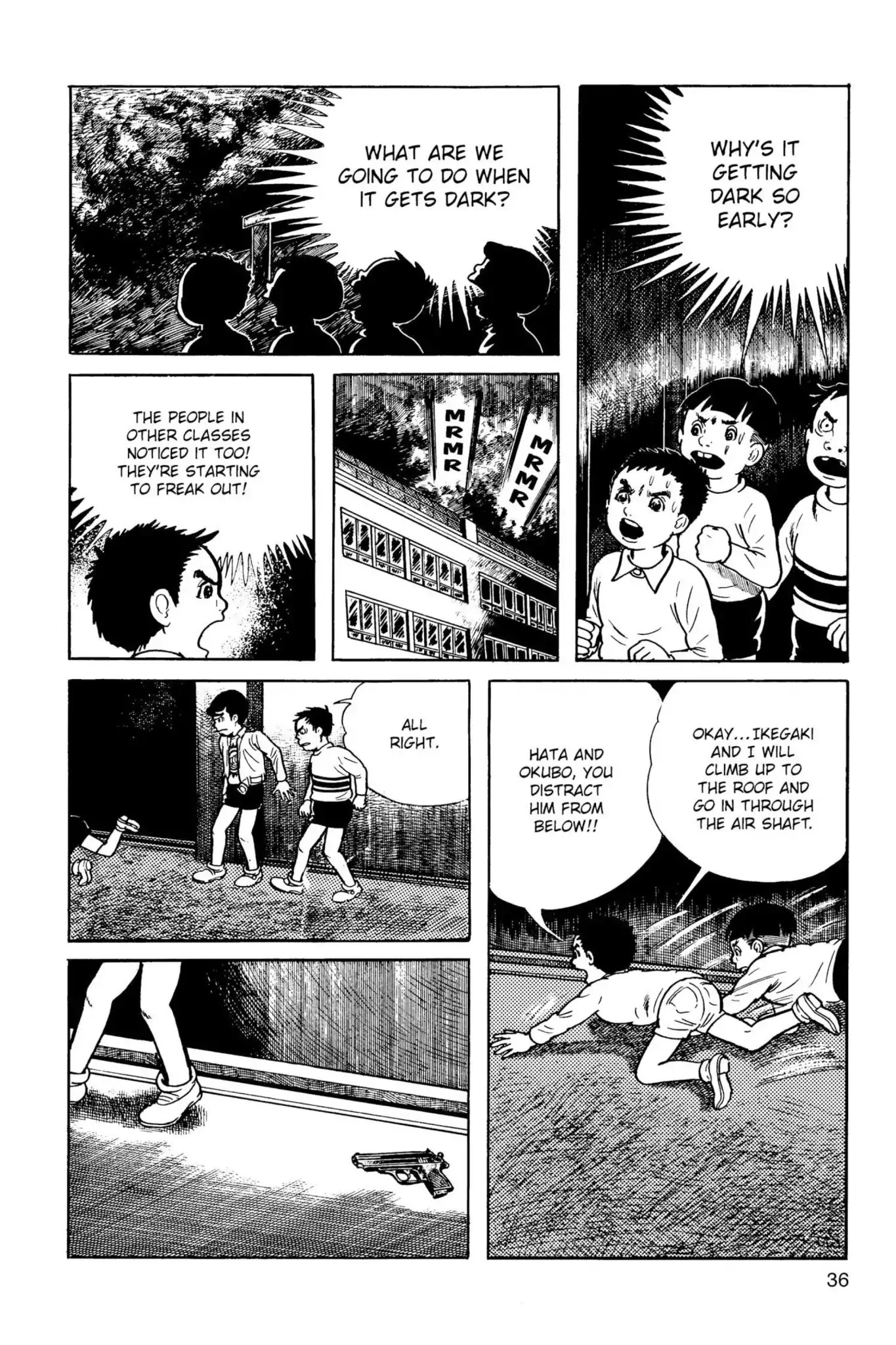Drifting Classroom Chapter 5 page 35 - Chapter 5: Rage for Bread
