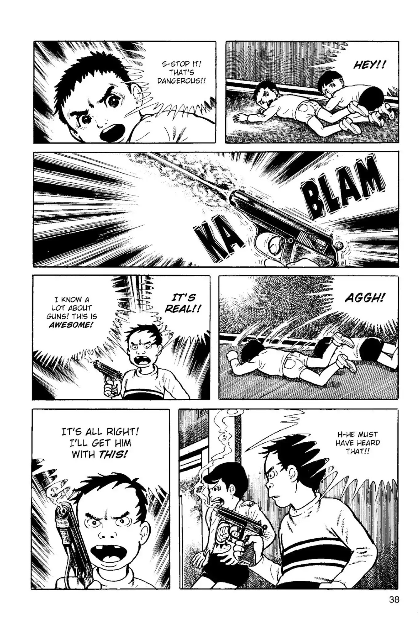 Drifting Classroom Chapter 5 page 37 - Chapter 5: Rage for Bread