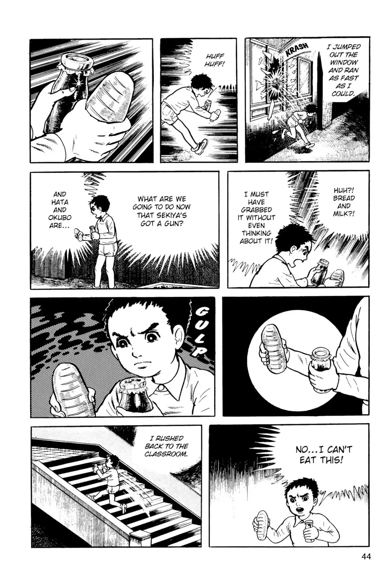 Drifting Classroom Chapter 5 page 43 - Chapter 5: Rage for Bread