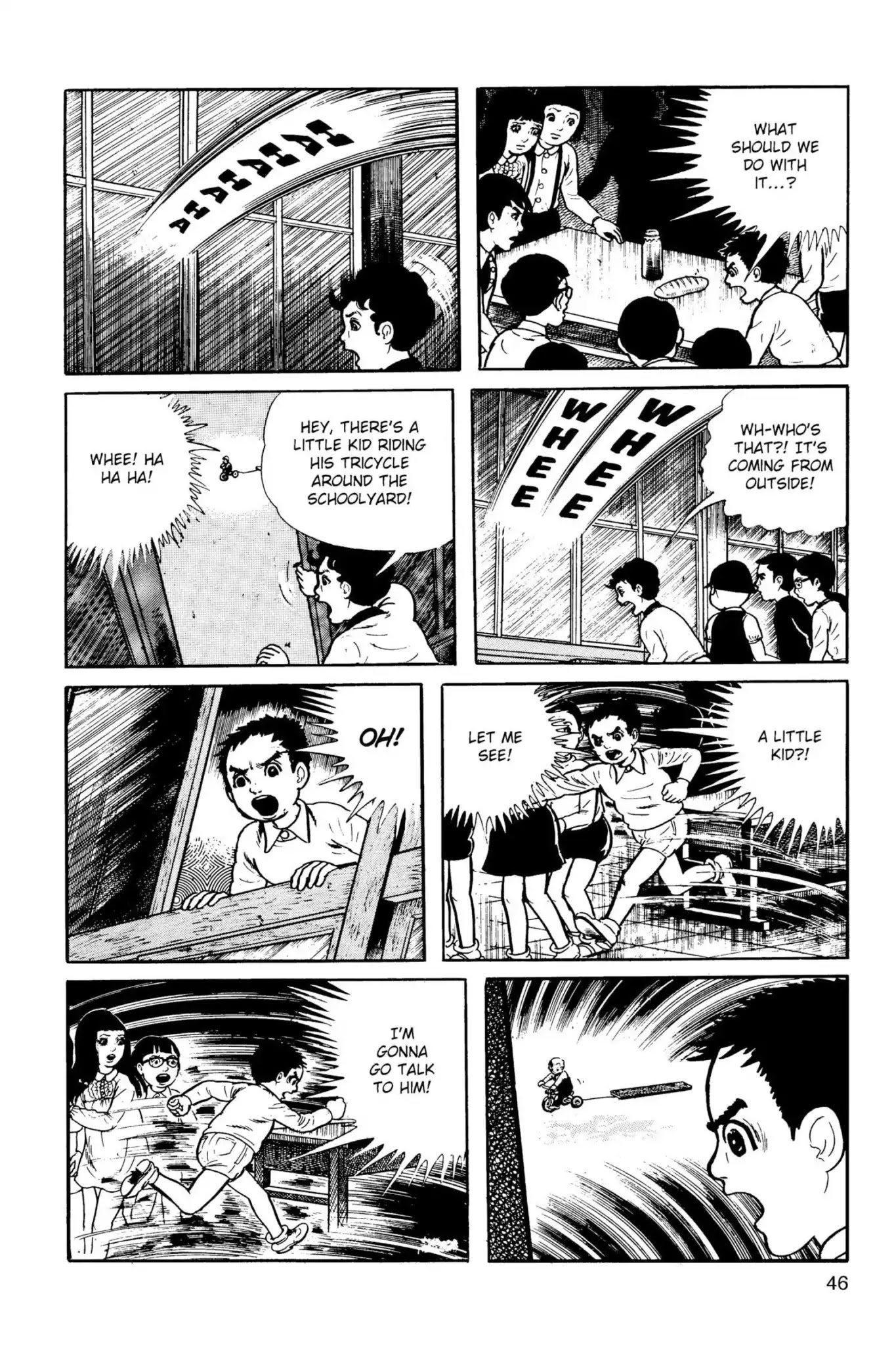 Drifting Classroom Chapter 5 page 45 - Chapter 5: Rage for Bread