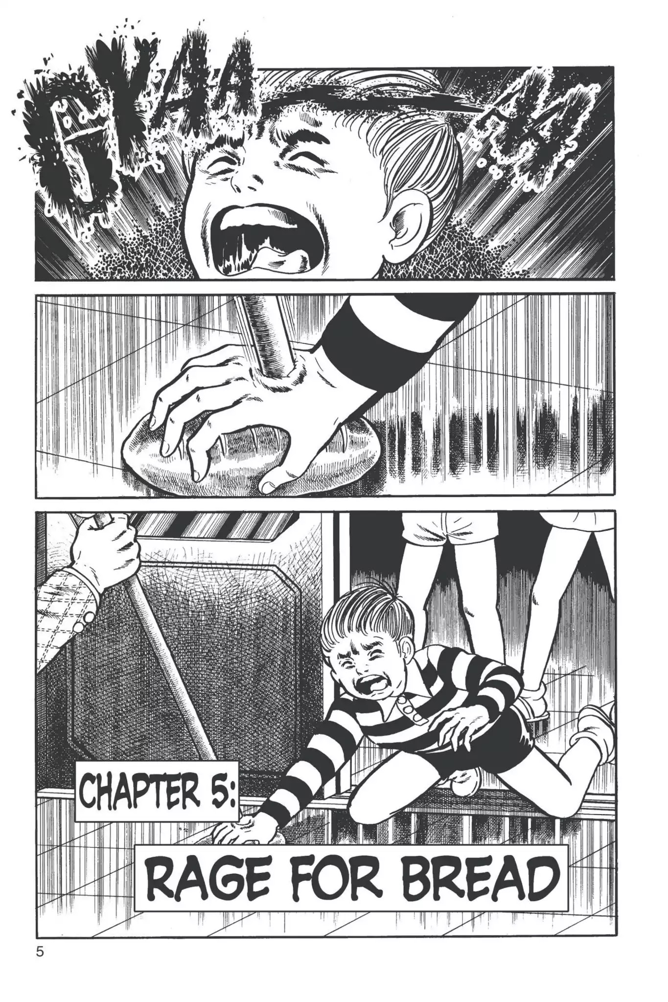 Drifting Classroom Chapter 5 page 5 - Chapter 5: Rage for Bread