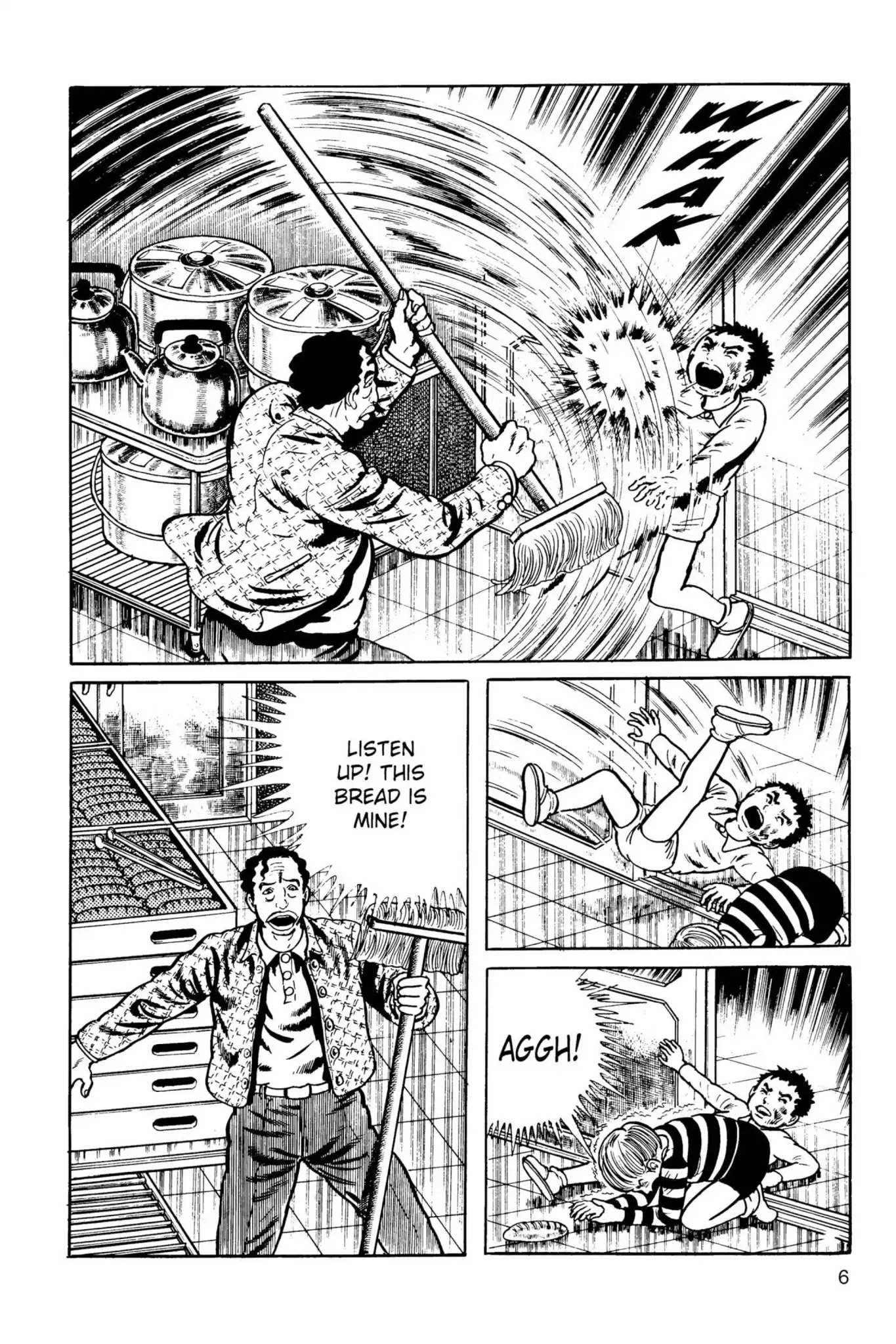 Drifting Classroom Chapter 5 page 6 - Chapter 5: Rage for Bread