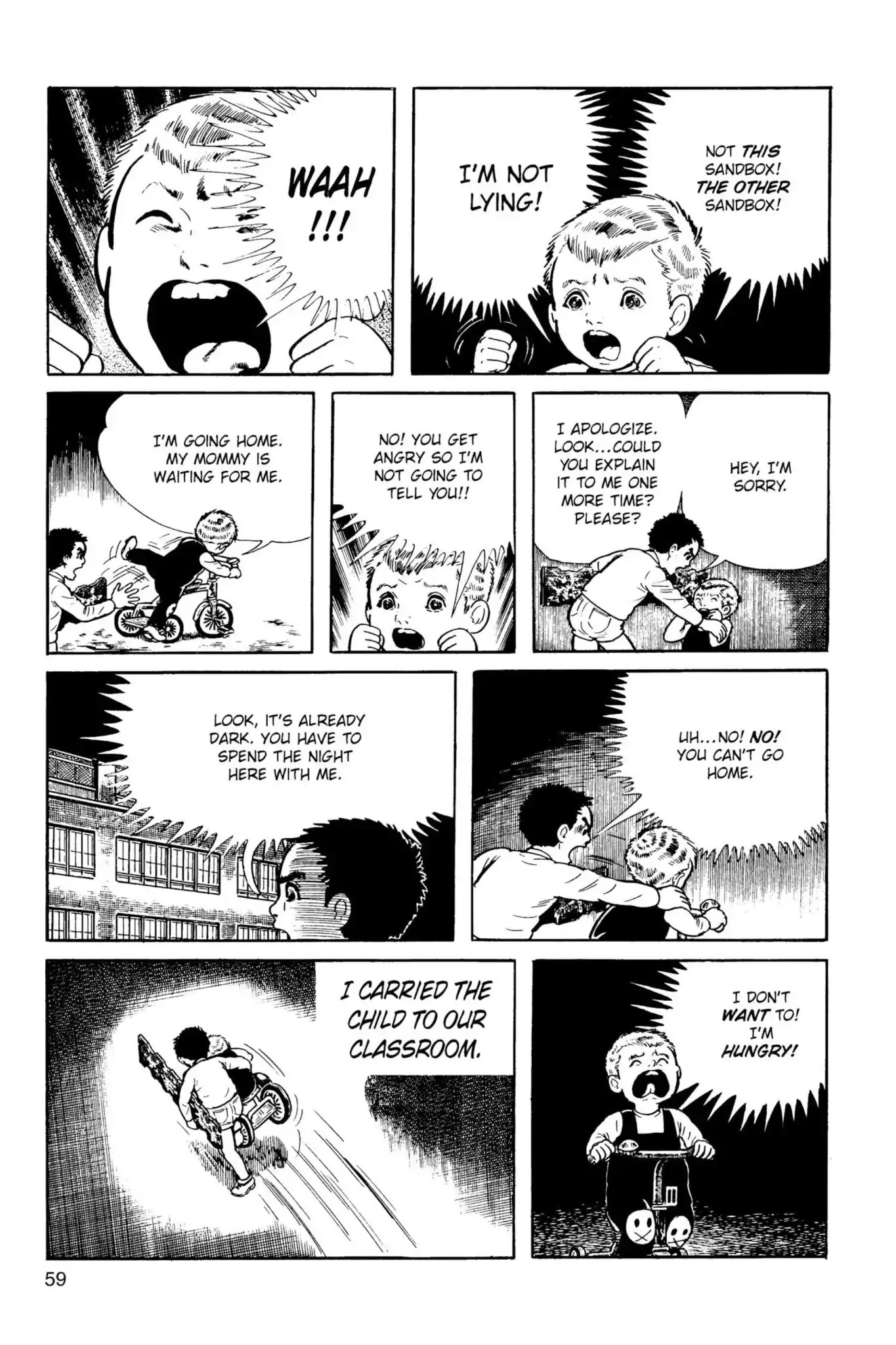 Drifting Classroom Chapter 6 page 11 - Chapter 6: The Battle of the 6th Graders
