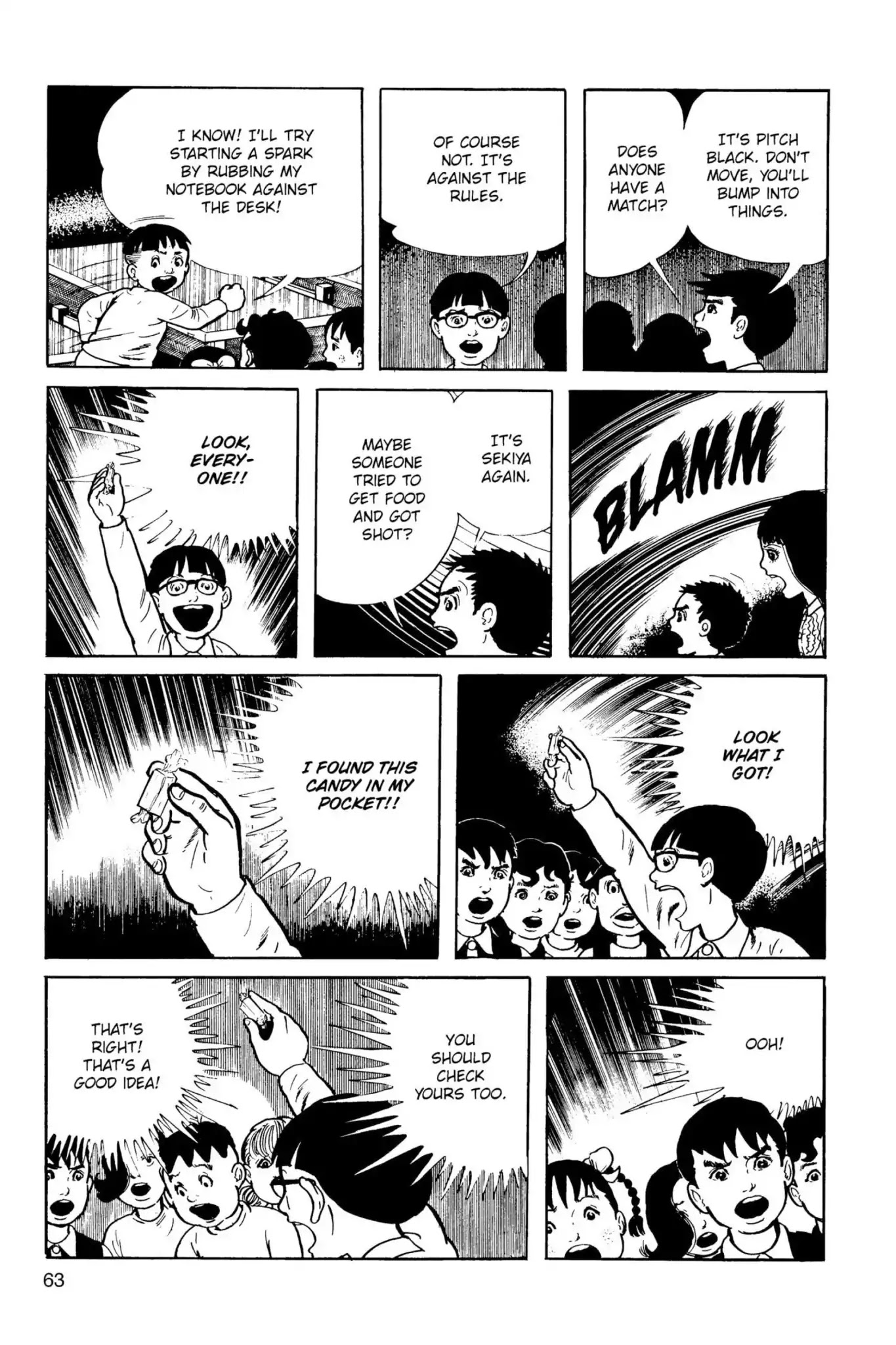 Drifting Classroom Chapter 6 page 15 - Chapter 6: The Battle of the 6th Graders