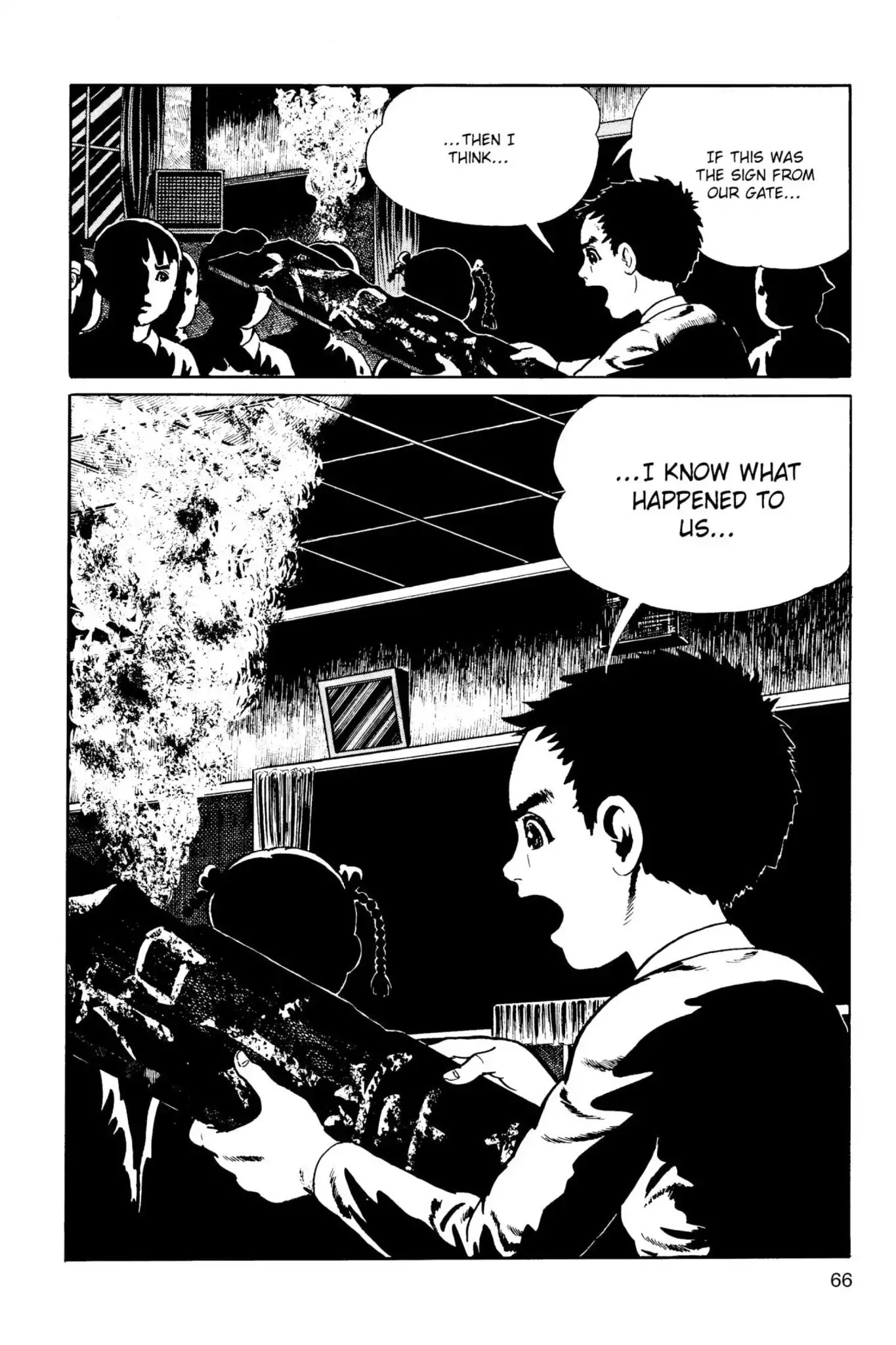 Drifting Classroom Chapter 6 page 18 - Chapter 6: The Battle of the 6th Graders