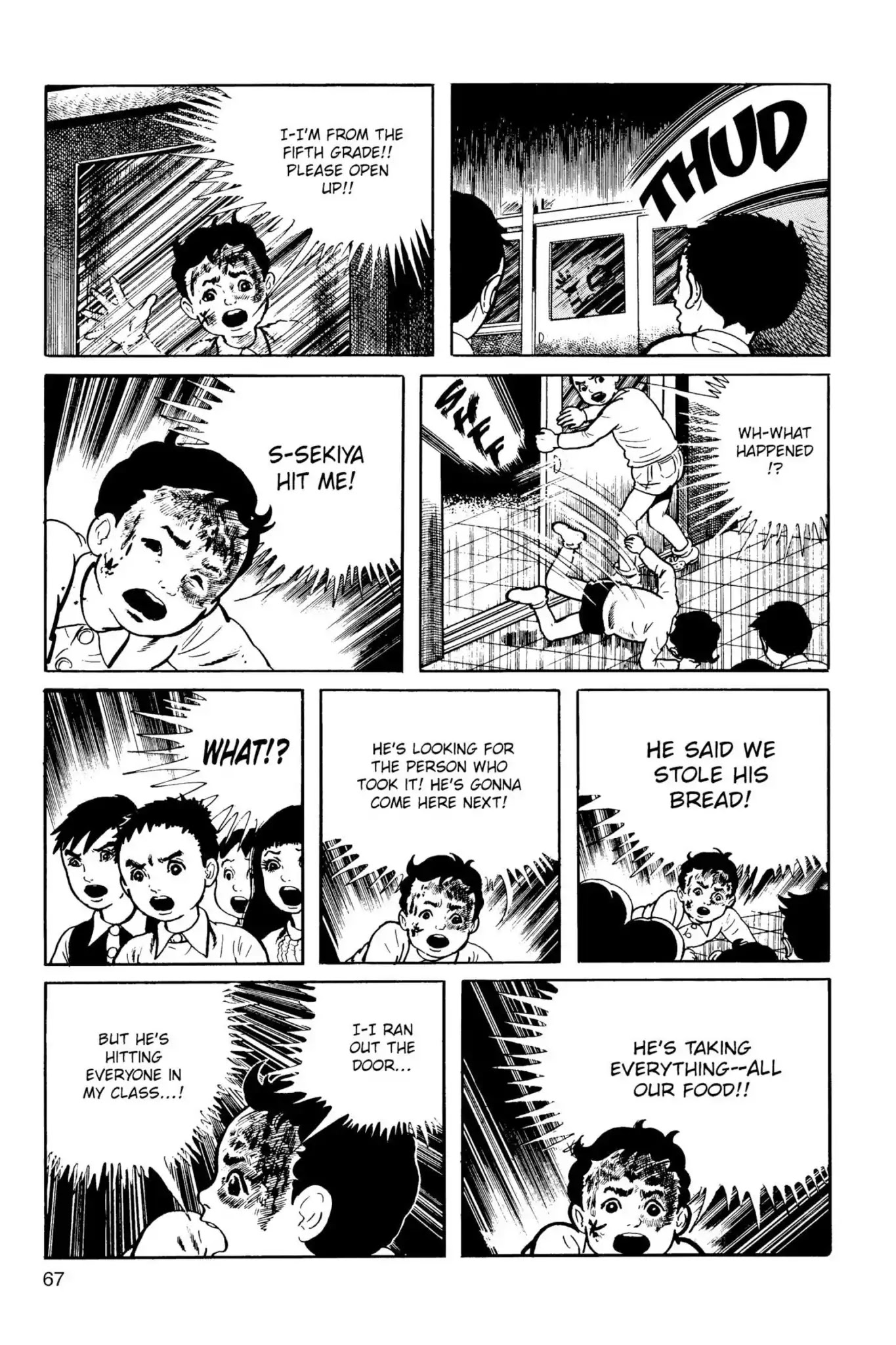 Drifting Classroom Chapter 6 page 19 - Chapter 6: The Battle of the 6th Graders