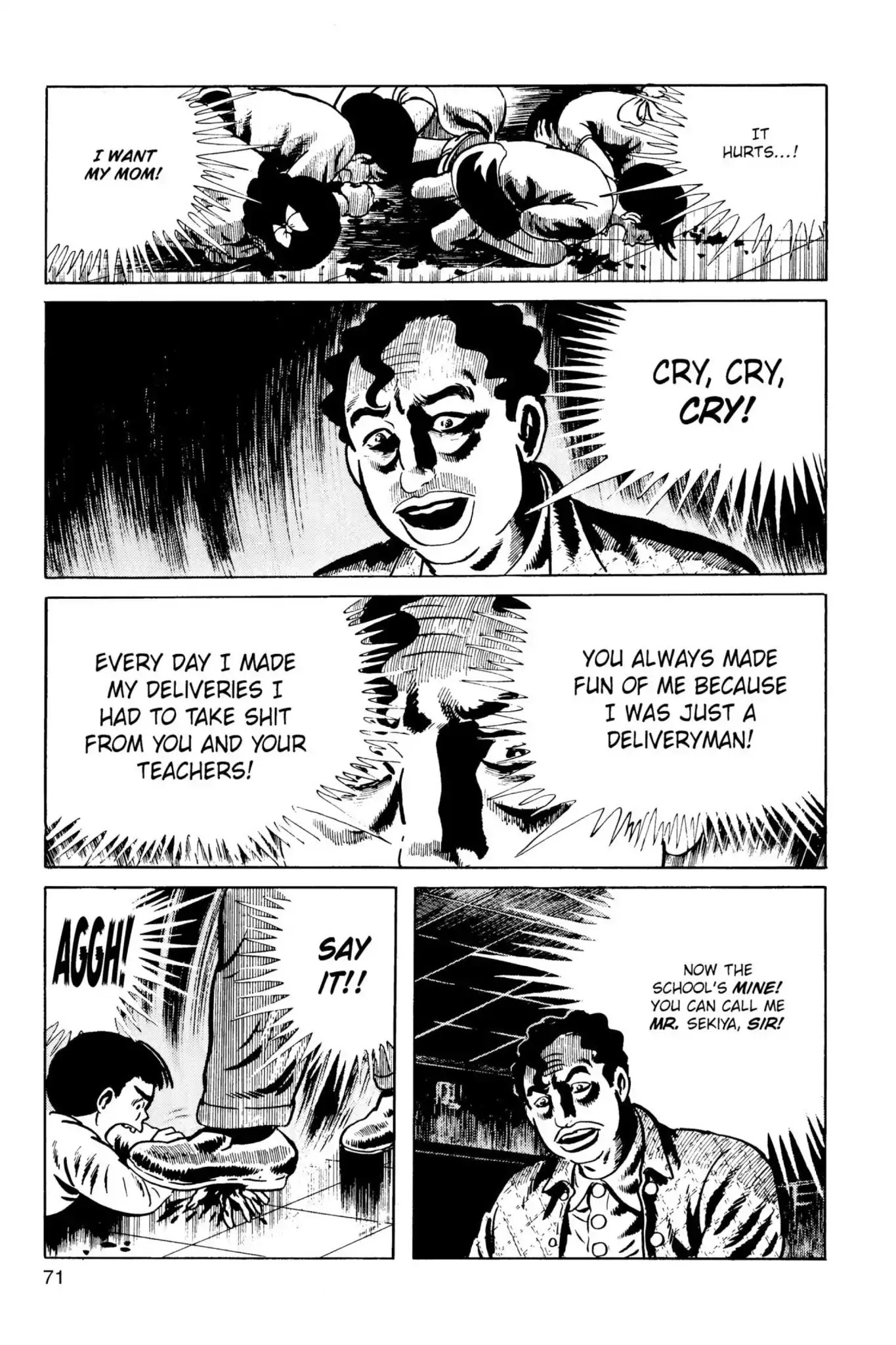 Drifting Classroom Chapter 6 page 23 - Chapter 6: The Battle of the 6th Graders