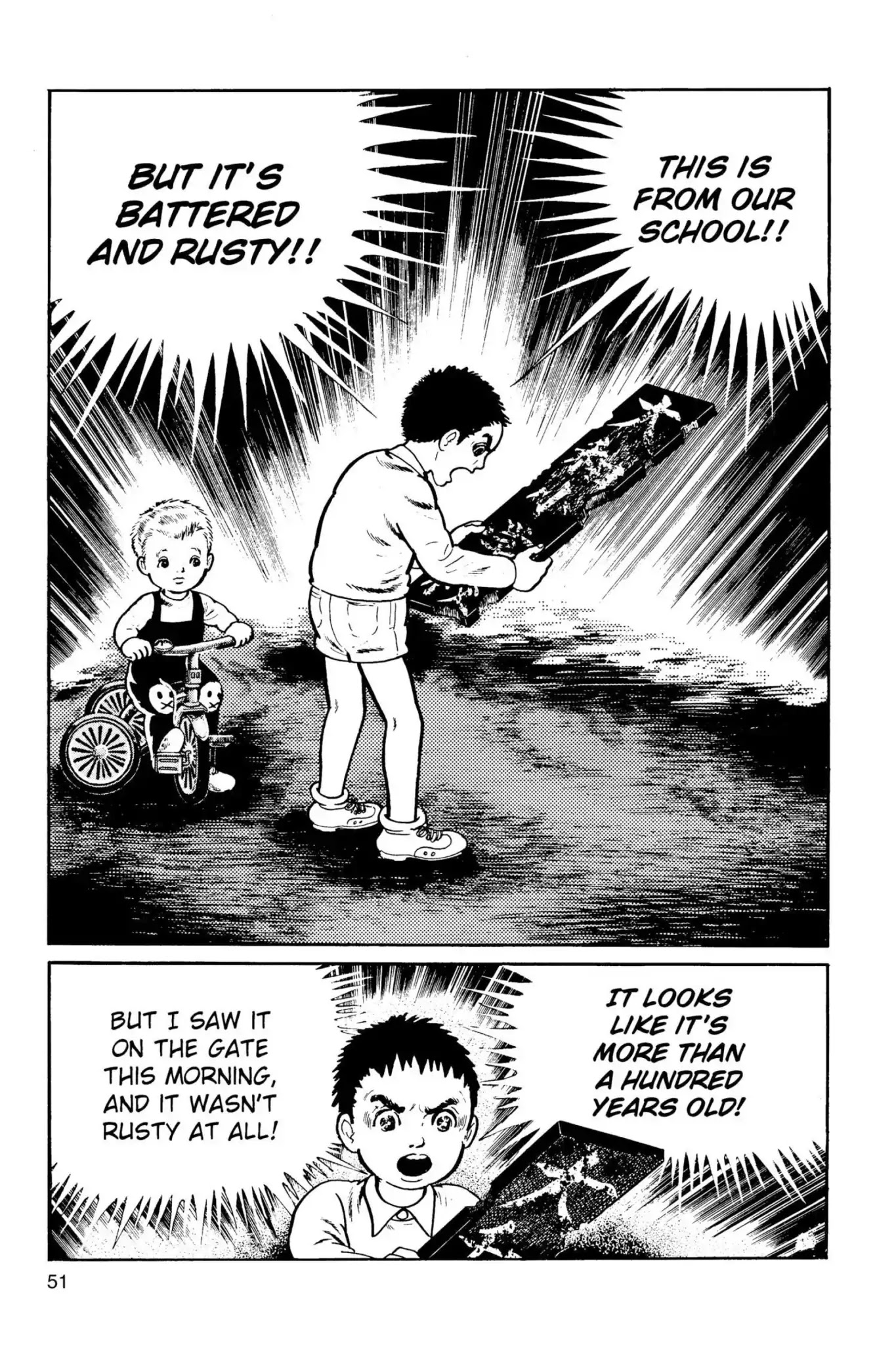 Drifting Classroom Chapter 6 page 3 - Chapter 6: The Battle of the 6th Graders