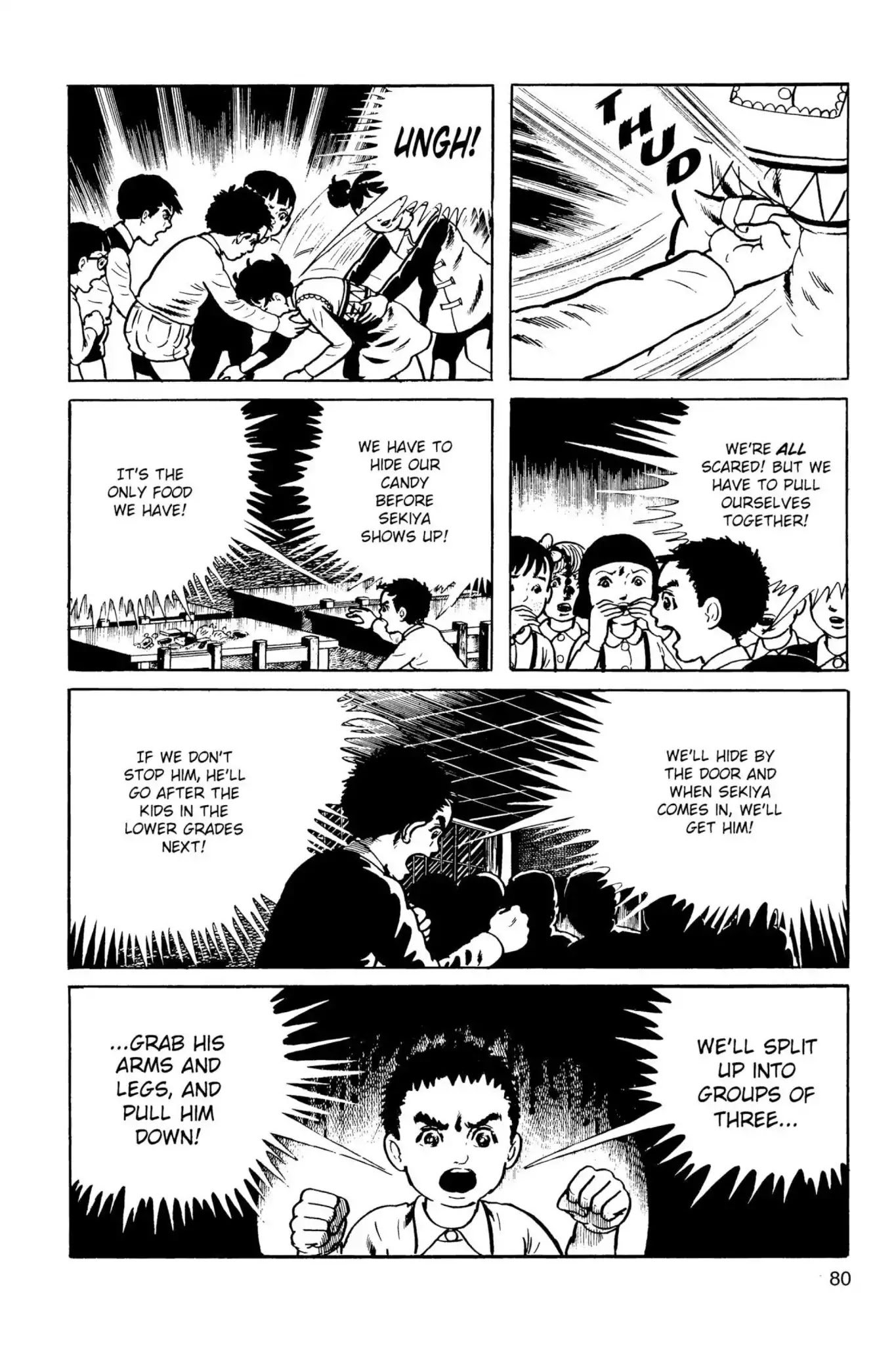 Drifting Classroom Chapter 6 page 32 - Chapter 6: The Battle of the 6th Graders
