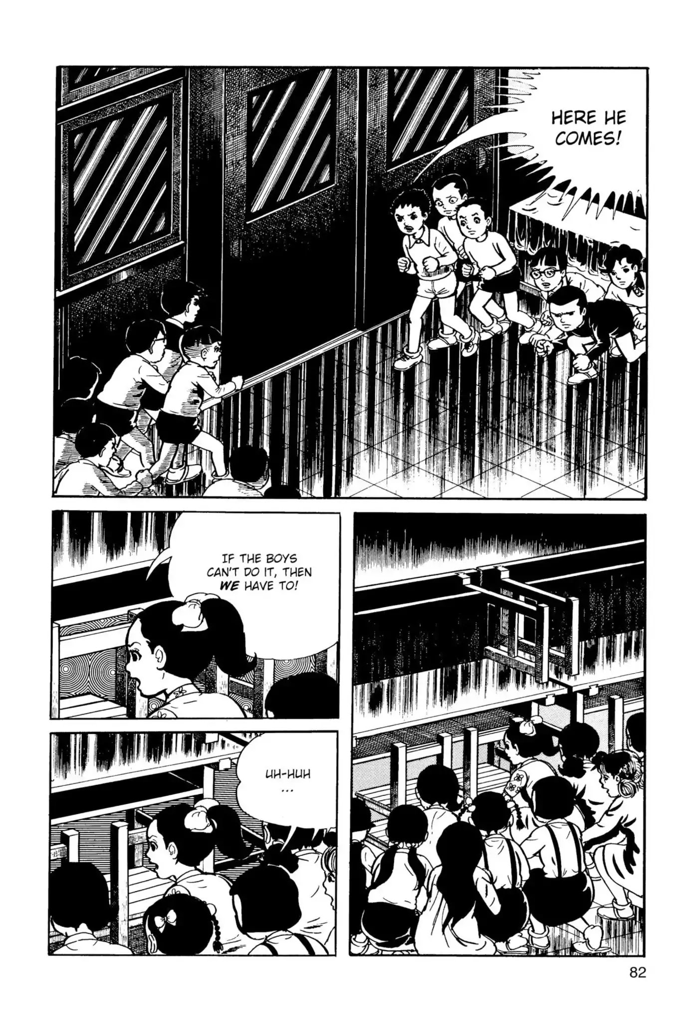 Drifting Classroom Chapter 6 page 34 - Chapter 6: The Battle of the 6th Graders
