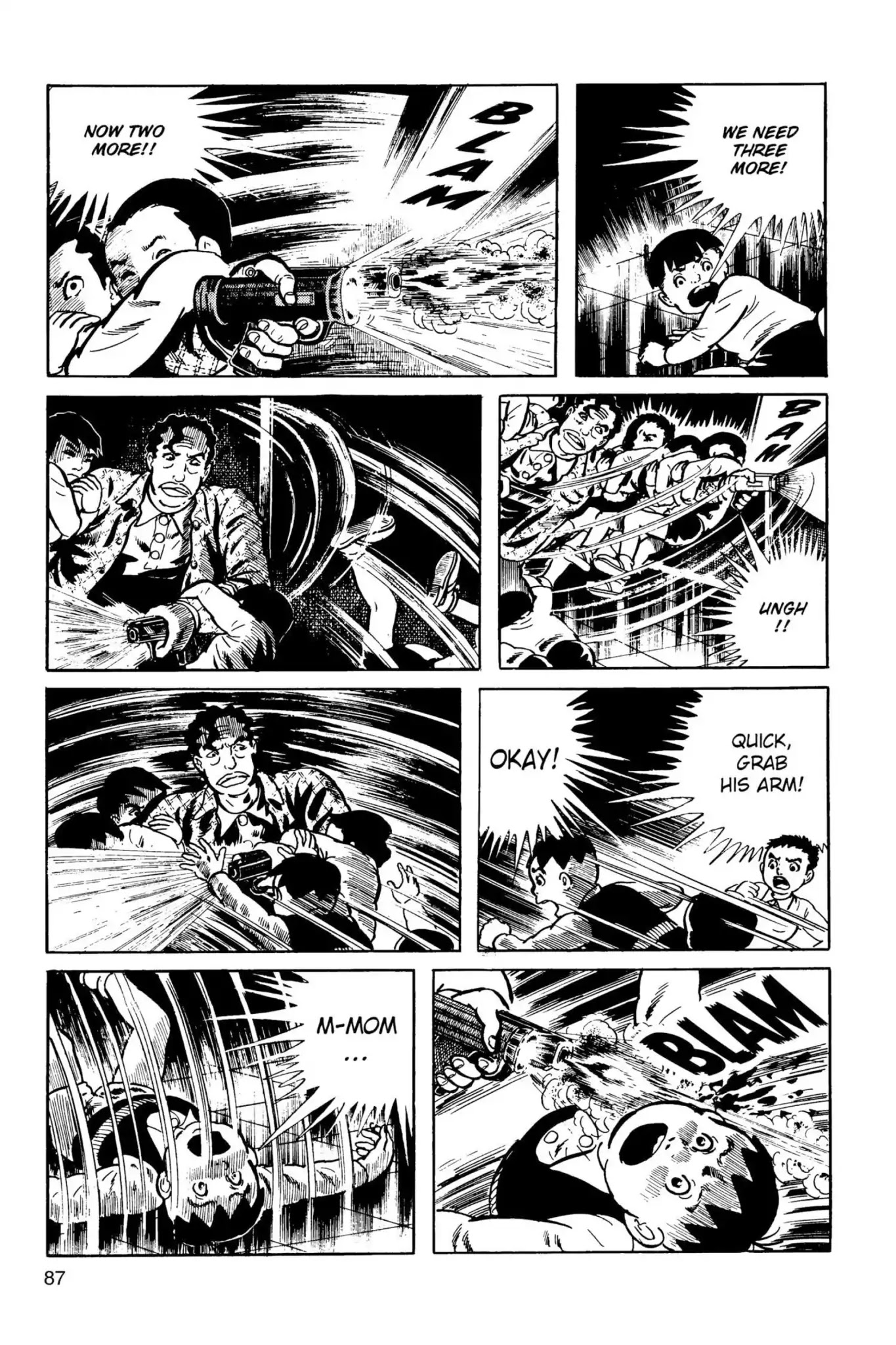 Drifting Classroom Chapter 6 page 38 - Chapter 6: The Battle of the 6th Graders