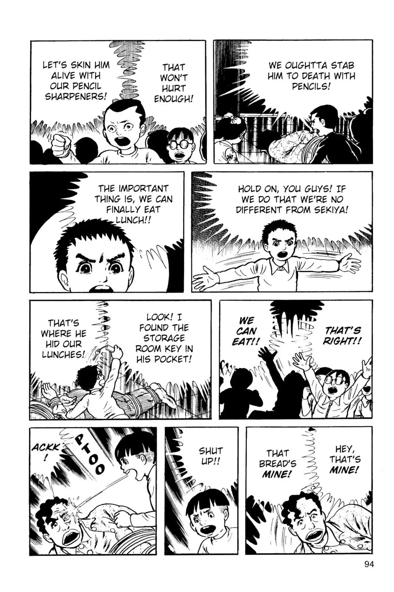 Drifting Classroom Chapter 6 page 45 - Chapter 6: The Battle of the 6th Graders