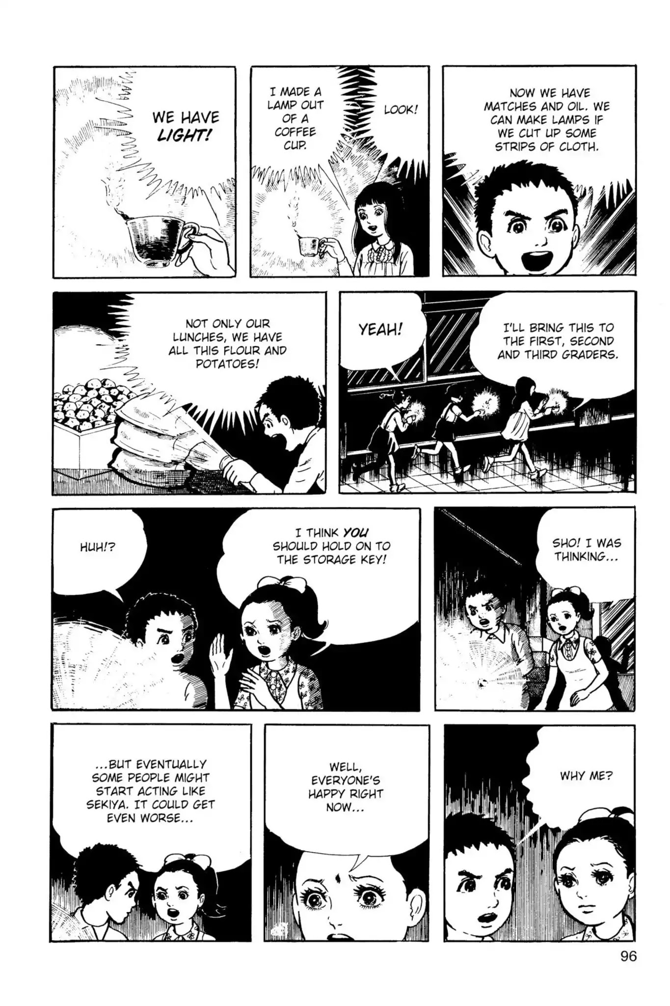 Drifting Classroom Chapter 6 page 47 - Chapter 6: The Battle of the 6th Graders