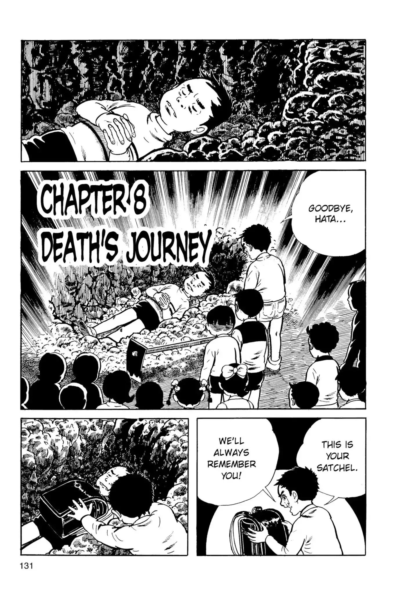 Drifting Classroom Chapter 8 page 1 - Chapter 8: Death's Journey