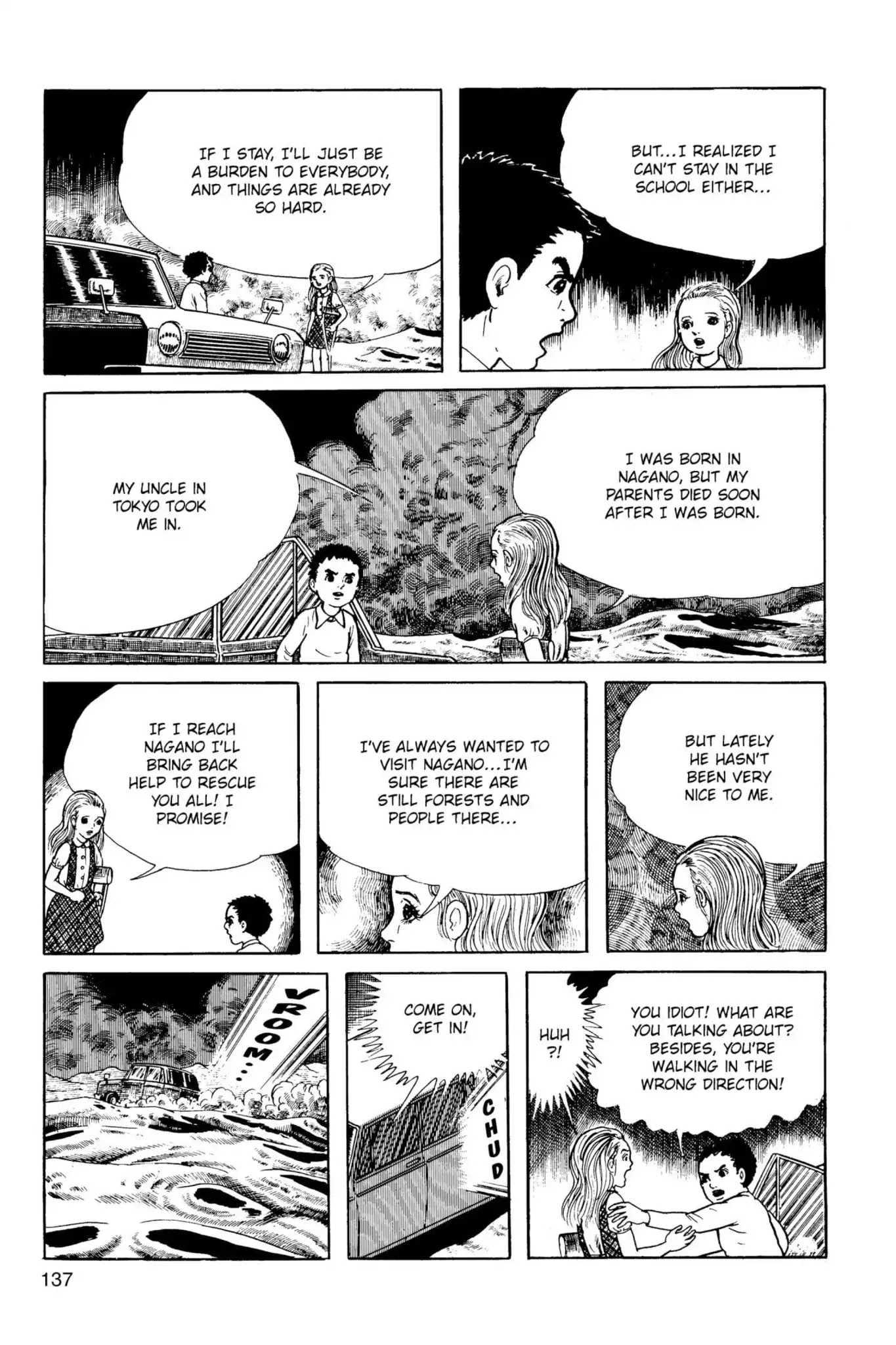 Drifting Classroom Chapter 8 page 7 - Chapter 8: Death's Journey