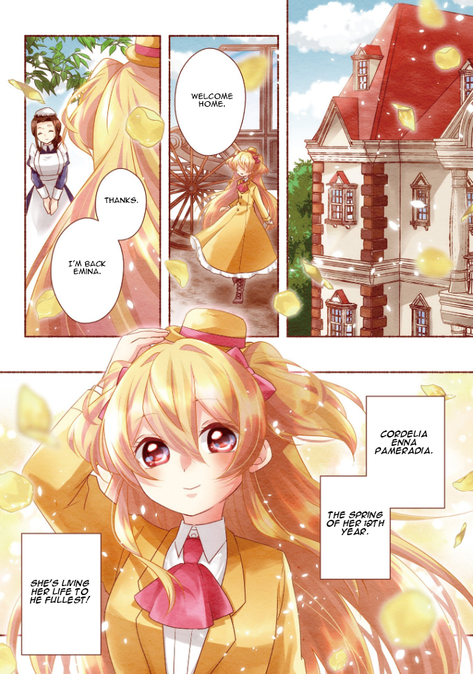 Drop!! ～A Tale of the Fragrance Princess～ Chapter 12 page 3 - Chapter 12: Small Lady; 12th Spring