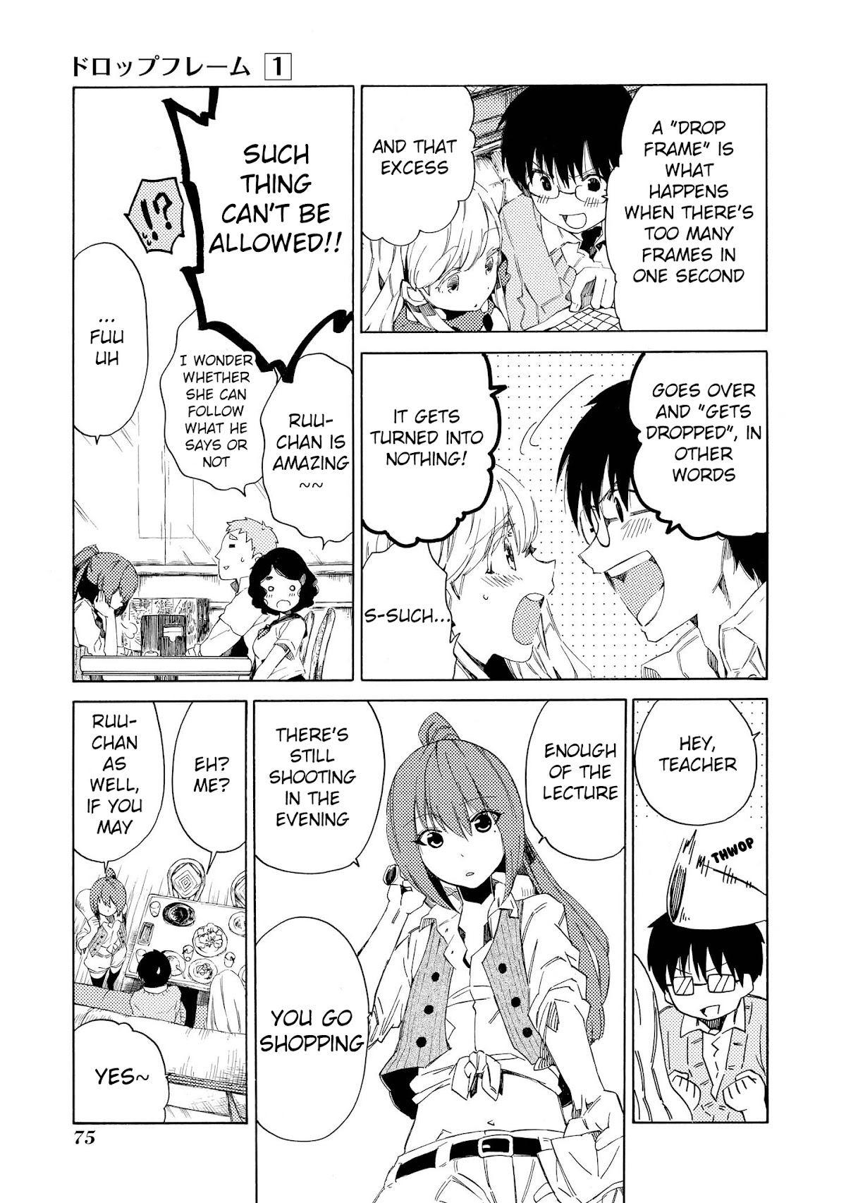 Drop Frame Chapter 2 page 20 - Chapter 2: Scene 2: You apologize too much