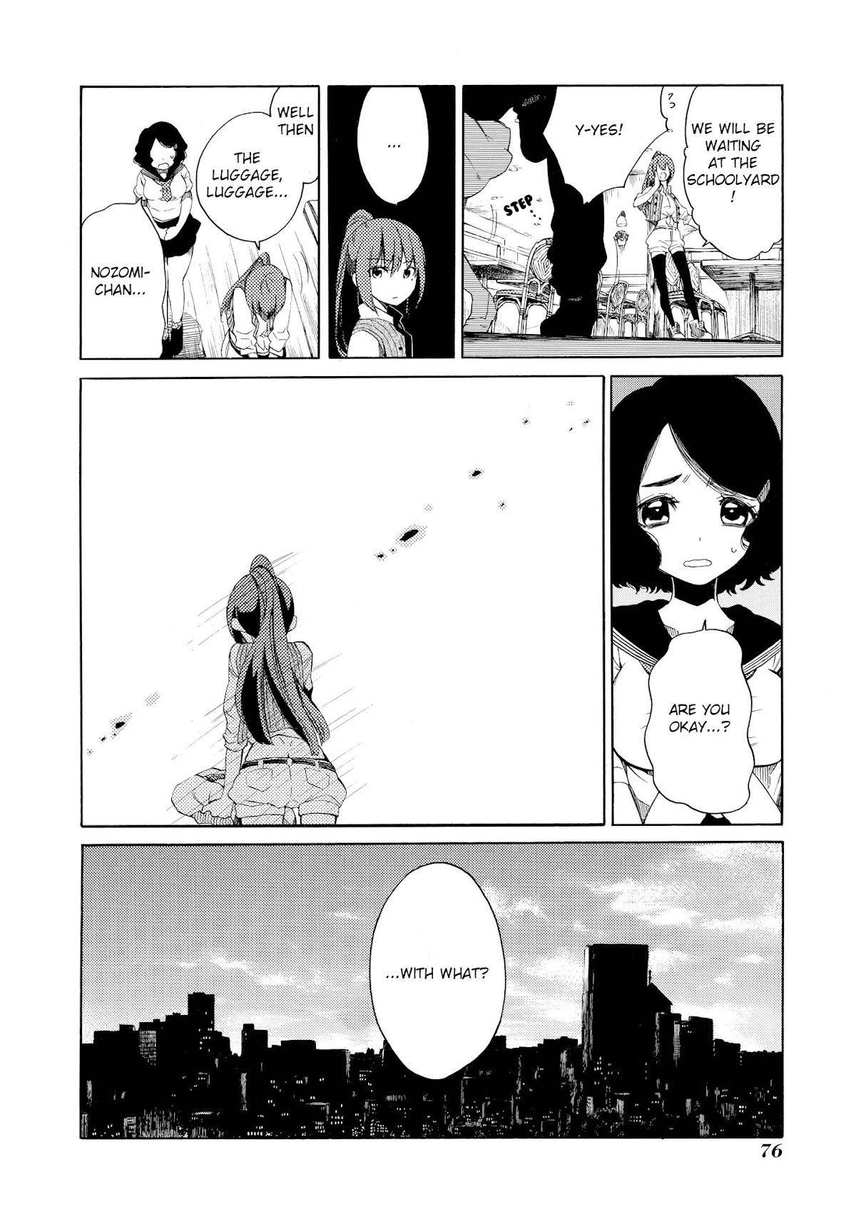 Drop Frame Chapter 2 page 21 - Chapter 2: Scene 2: You apologize too much