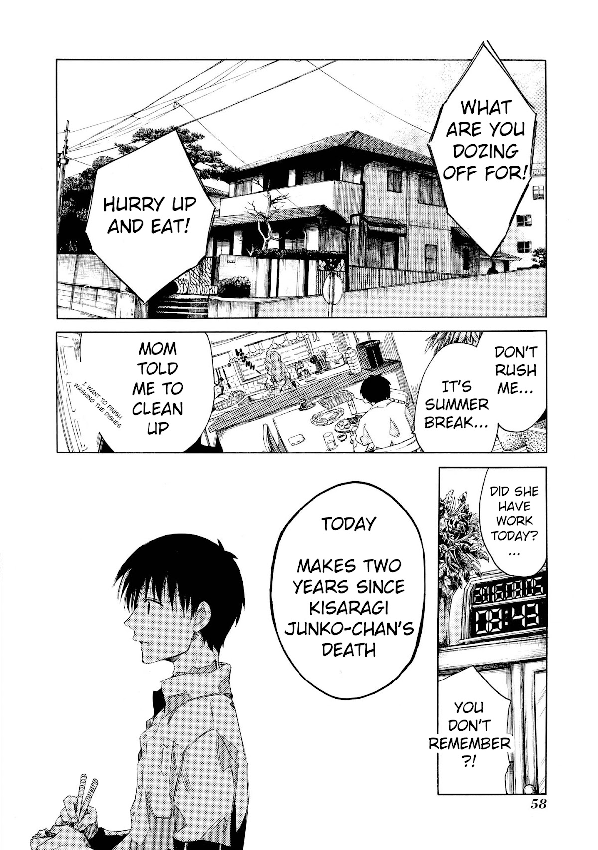 Drop Frame Chapter 2 page 3 - Chapter 2: Scene 2: You apologize too much