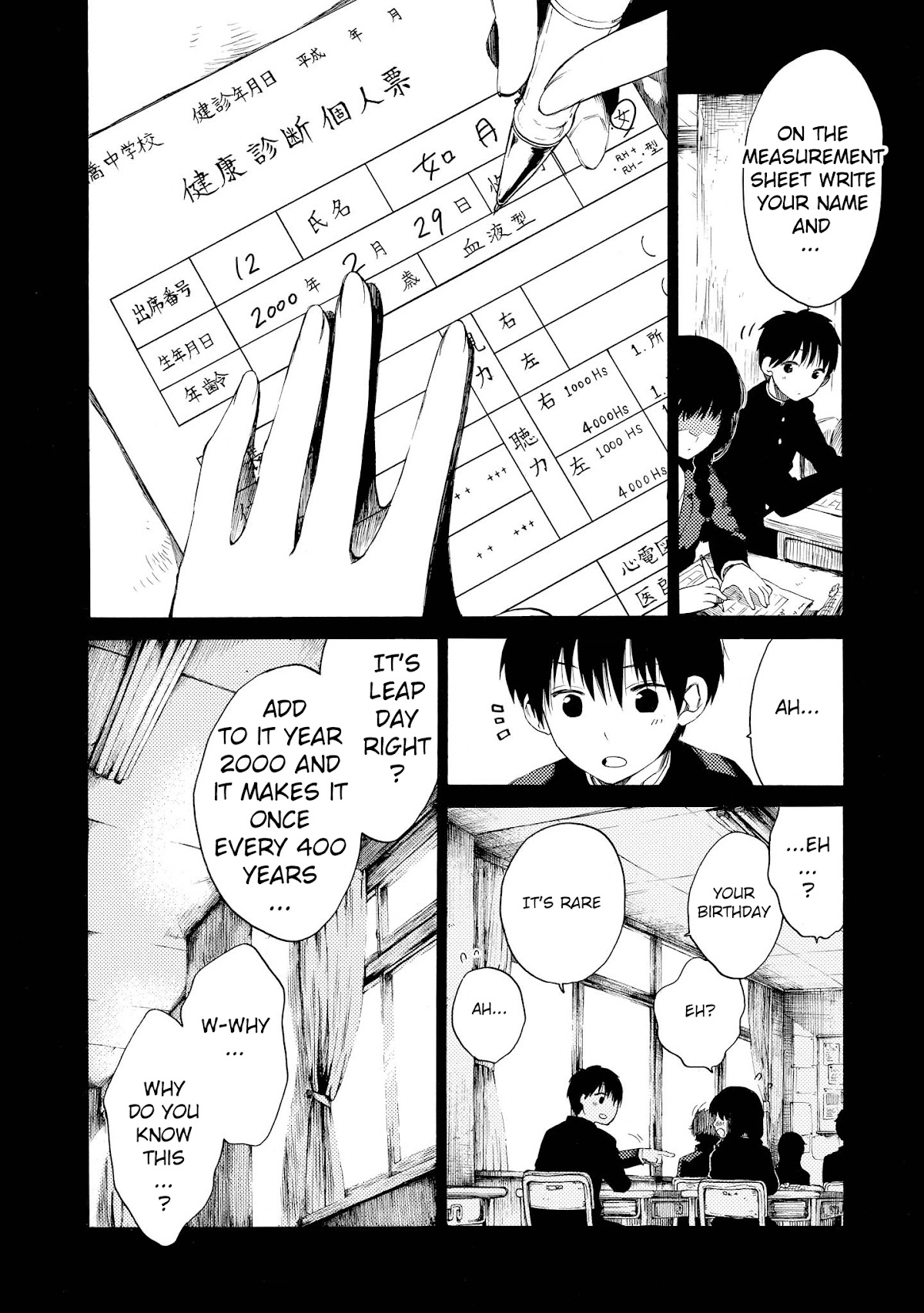 Drop Frame Chapter 2 page 5 - Chapter 2: Scene 2: You apologize too much