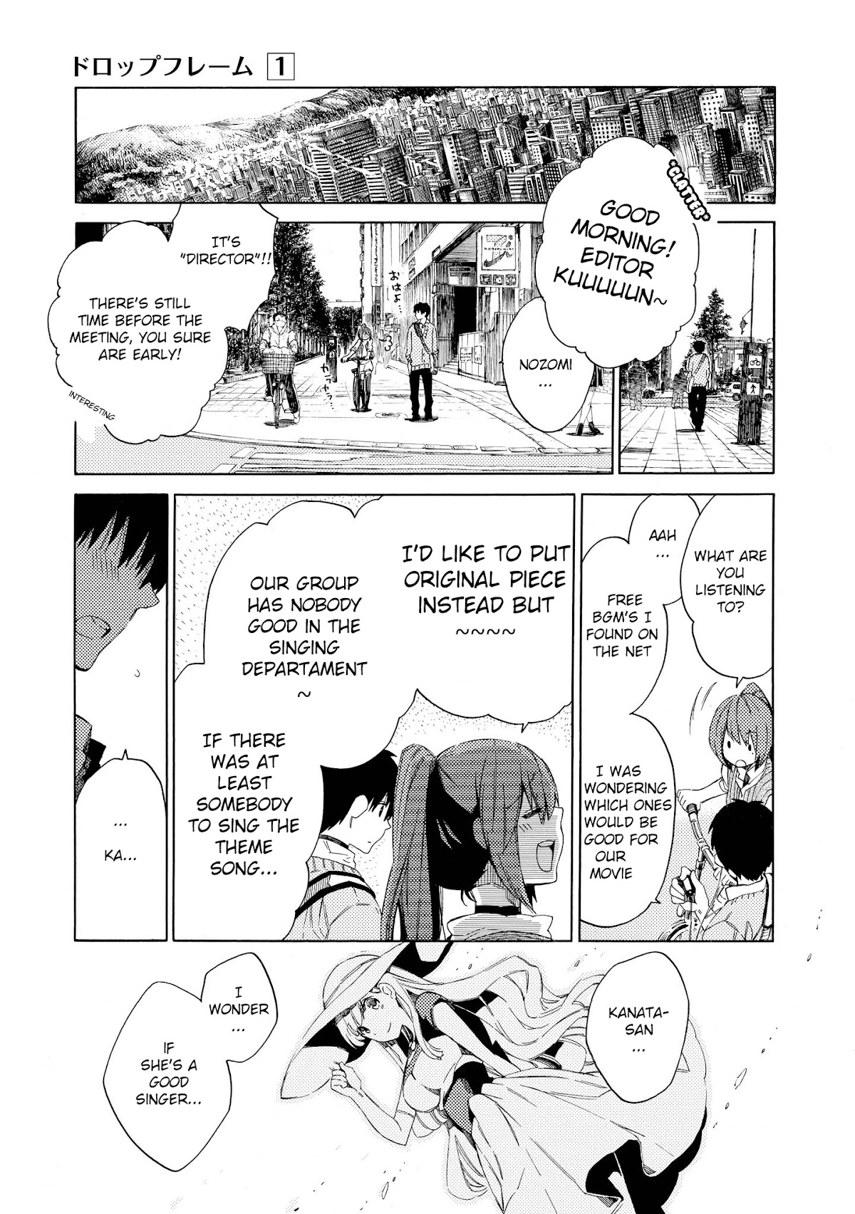 Drop Frame Chapter 2 page 8 - Chapter 2: Scene 2: You apologize too much