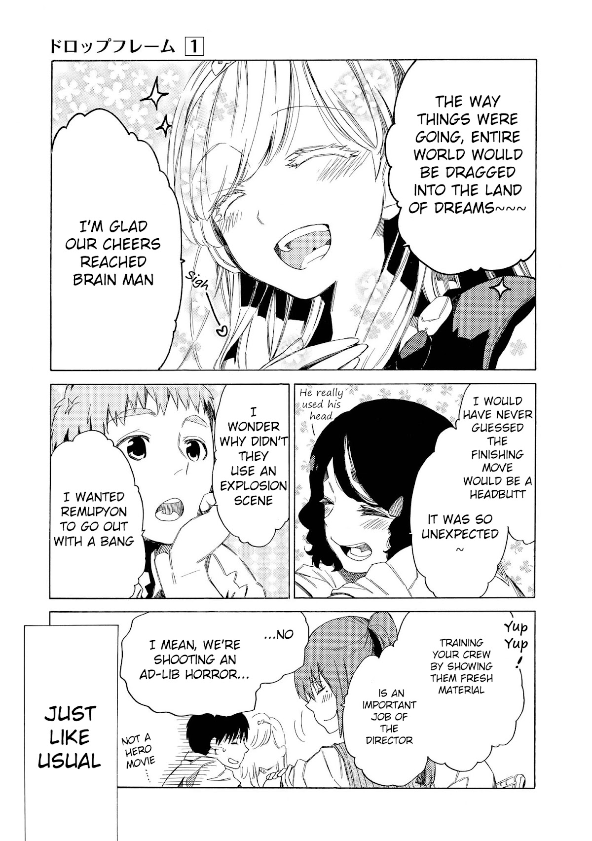 Drop Frame Chapter 3 page 4 - Chapter 3: Scene 3: Lottery Hero (1)