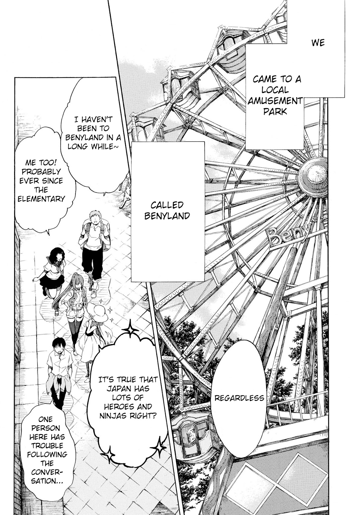 Drop Frame Chapter 3 page 6 - Chapter 3: Scene 3: Lottery Hero (1)