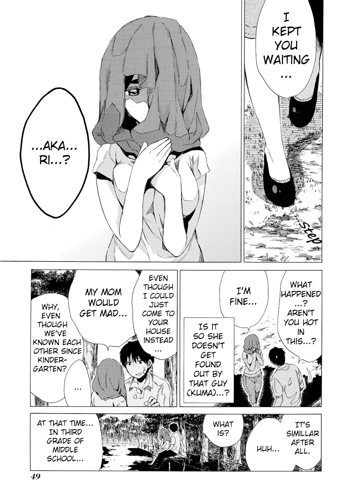Drop Frame Chapter 6 page 10 - Chapter 6: Scene 6: In exchange for pain