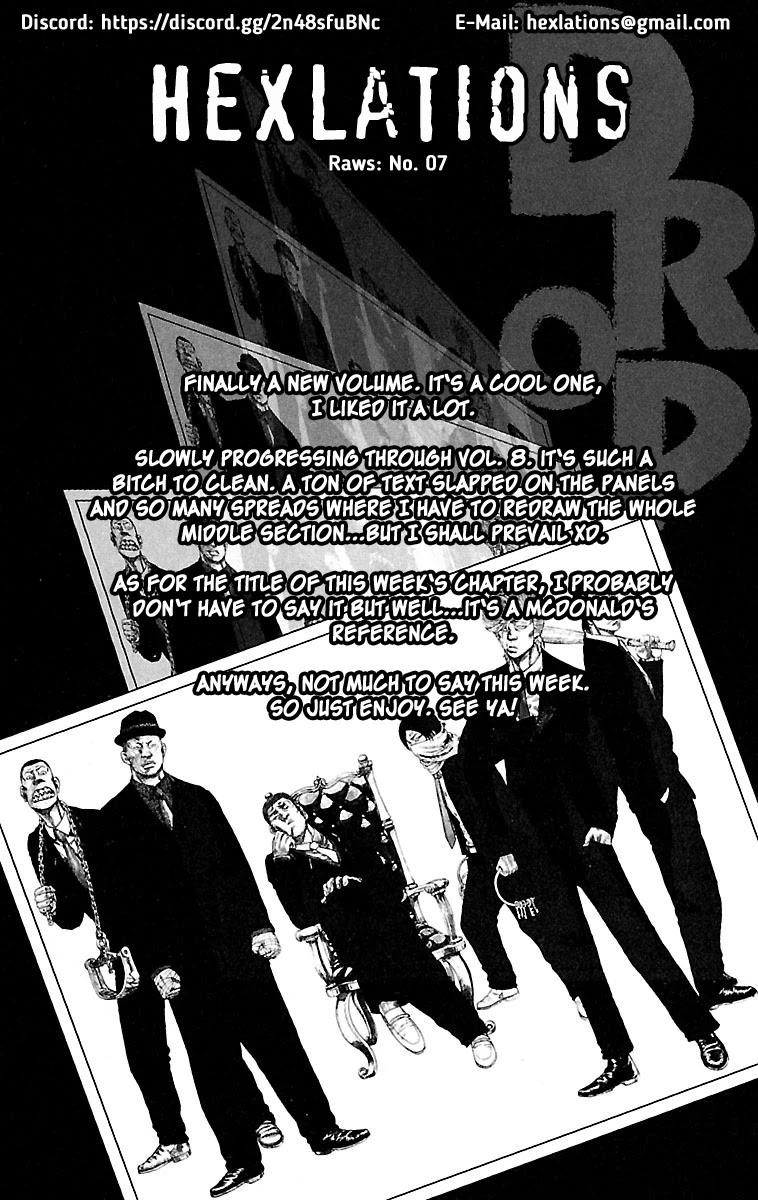 Drop Chapter 25 page 1 - Chapter 25: Teruyaki Buger, Unhappy Meal