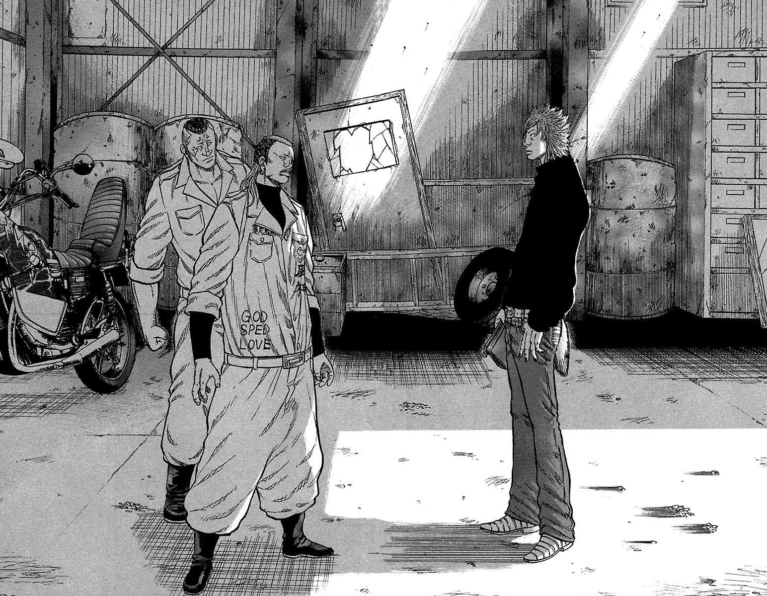 Drop Chapter 25 page 44 - Chapter 25: Teruyaki Buger, Unhappy Meal