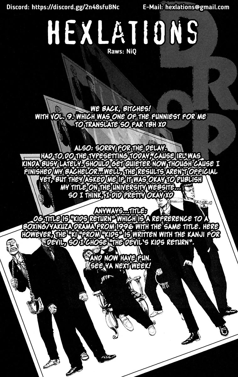 Drop Chapter 33 page 1 - Chapter 33: The Devil's Kids return