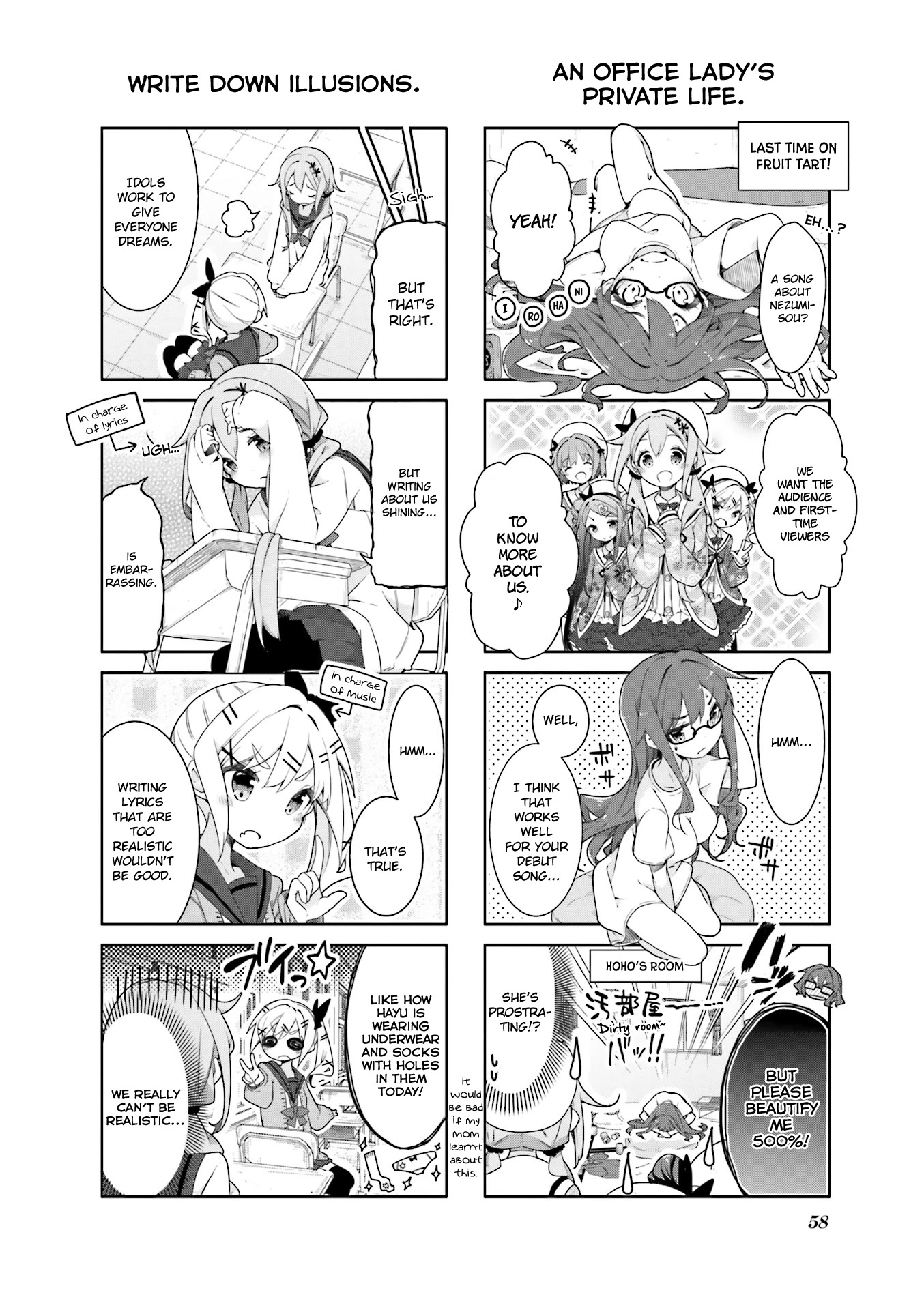 Dropout Idol Fruit Tart Chapter 7 page 2 - Chapter 7