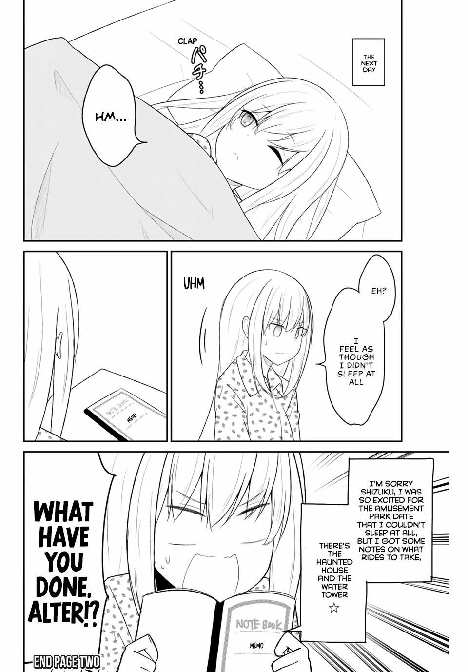 Dual na Kanojo no Taoshikata Chapter 26.5 page 3 - Chapter 26.5
