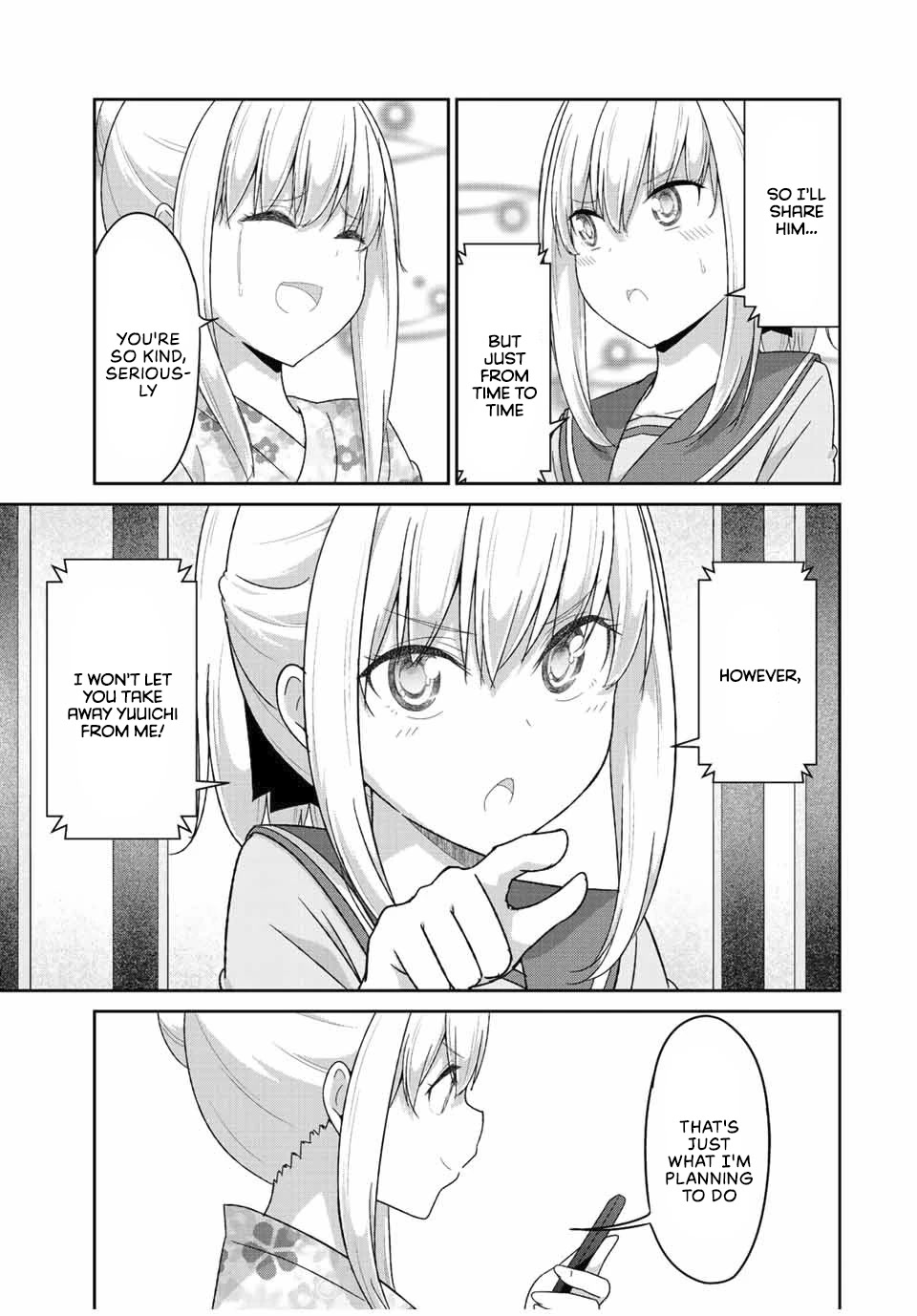 Dual na Kanojo no Taoshikata Chapter 39 page 19 - Chapter 39