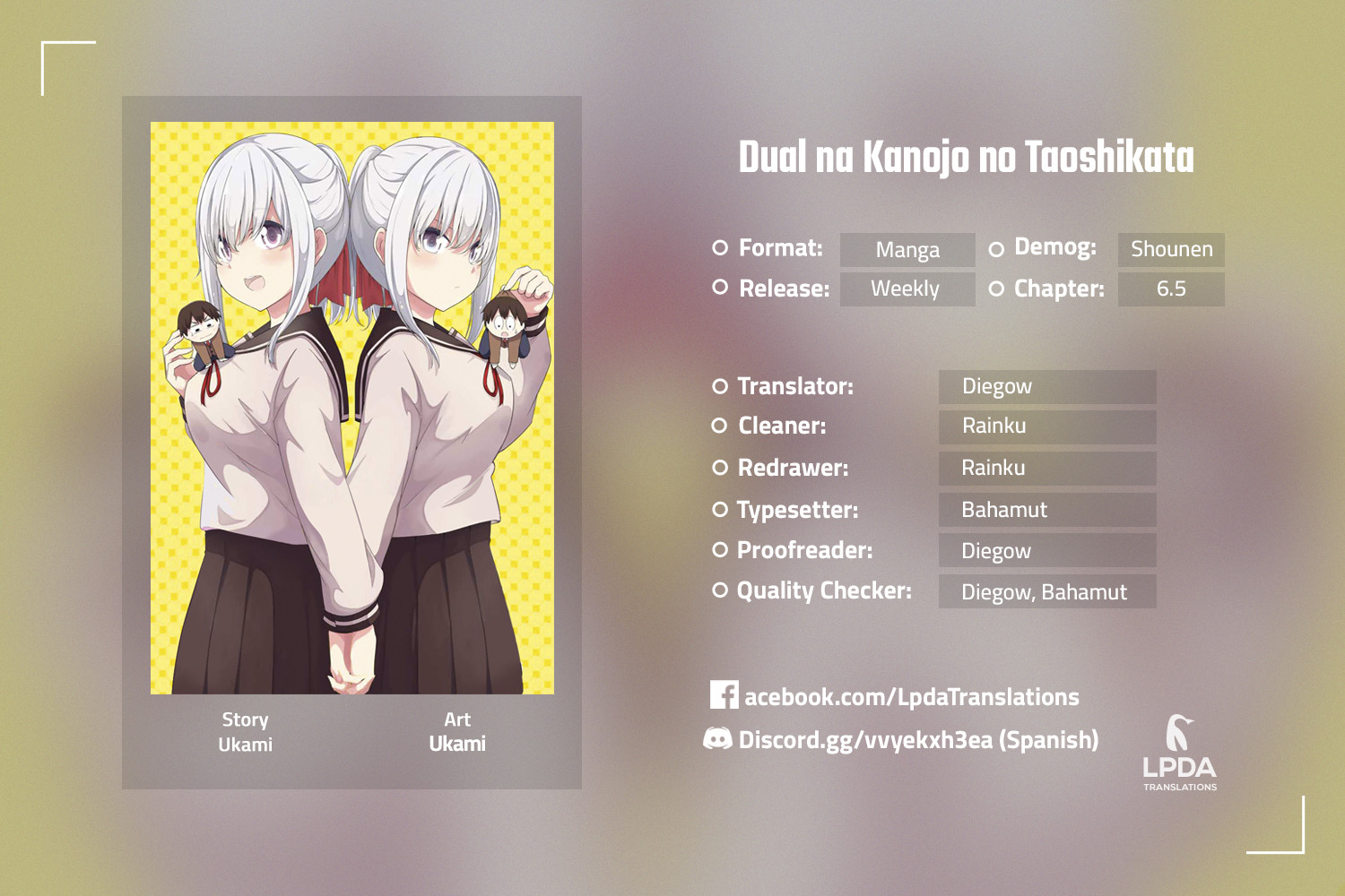 Dual na Kanojo no Taoshikata Chapter 6.5 page 1 - Chapter 6.5