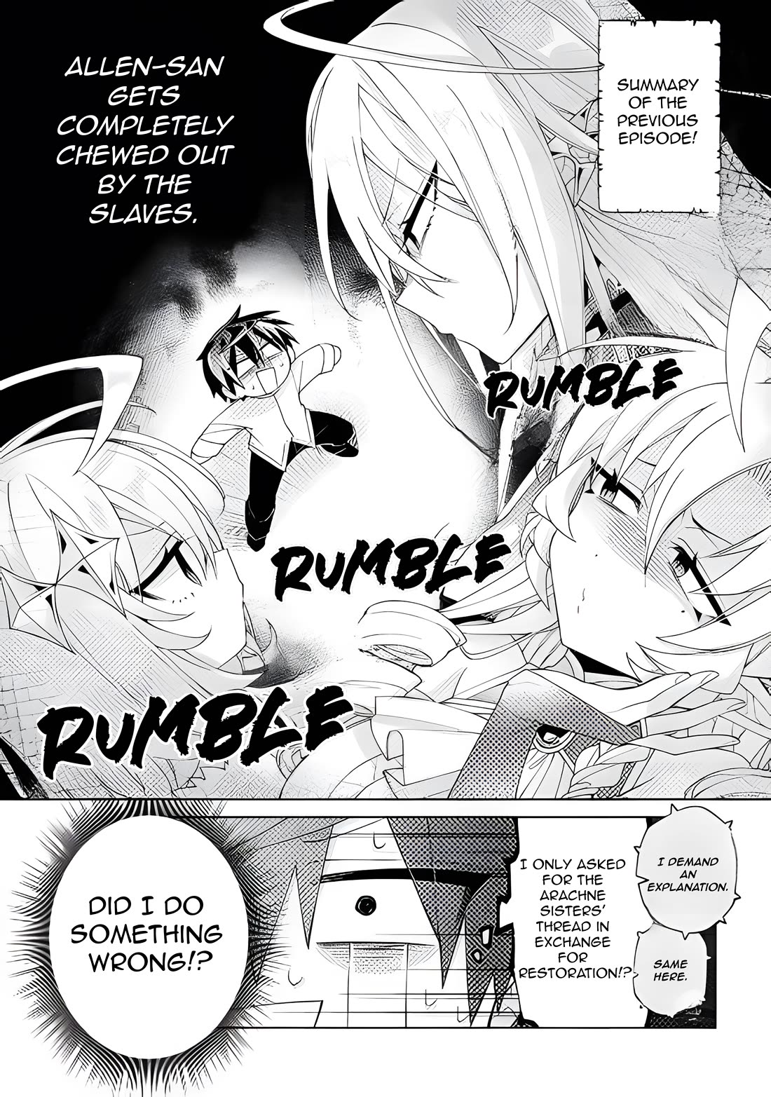 Due to Their Appreciation and Expectations, I Can't Exploit My Slaves Chapter 11 page 1 - Chapter 11
