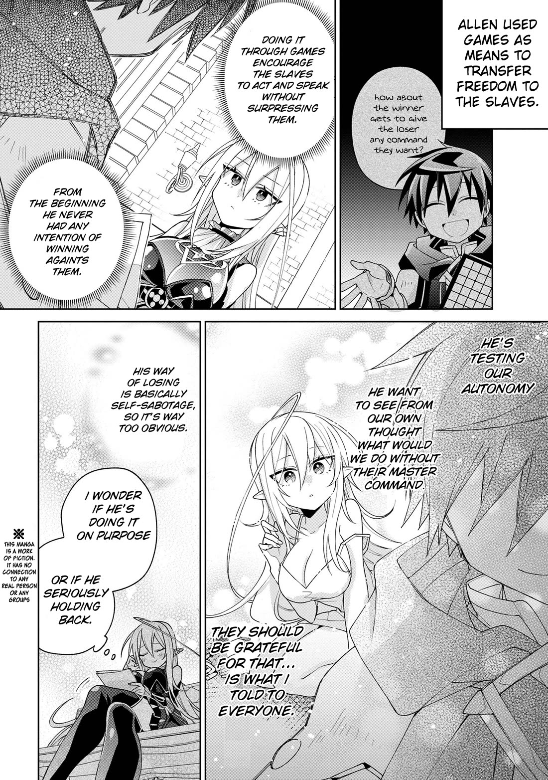 Due to Their Appreciation and Expectations, I Can't Exploit My Slaves Chapter 12 page 4 - Chapter 12