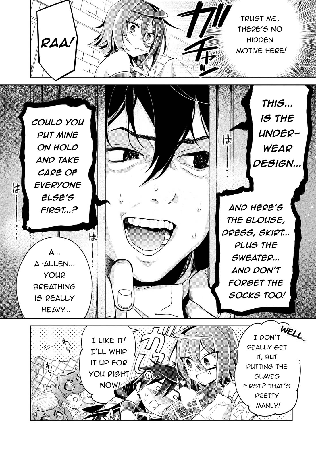 Due to Their Appreciation and Expectations, I Can't Exploit My Slaves Chapter 14 page 9 - Chapter 14