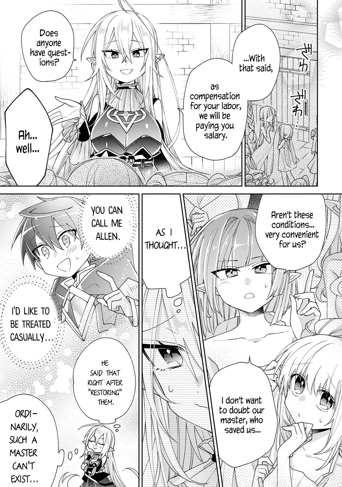 Due to Their Appreciation and Expectations, I Can't Exploit My Slaves Chapter 6 page 28 - Chapter 6