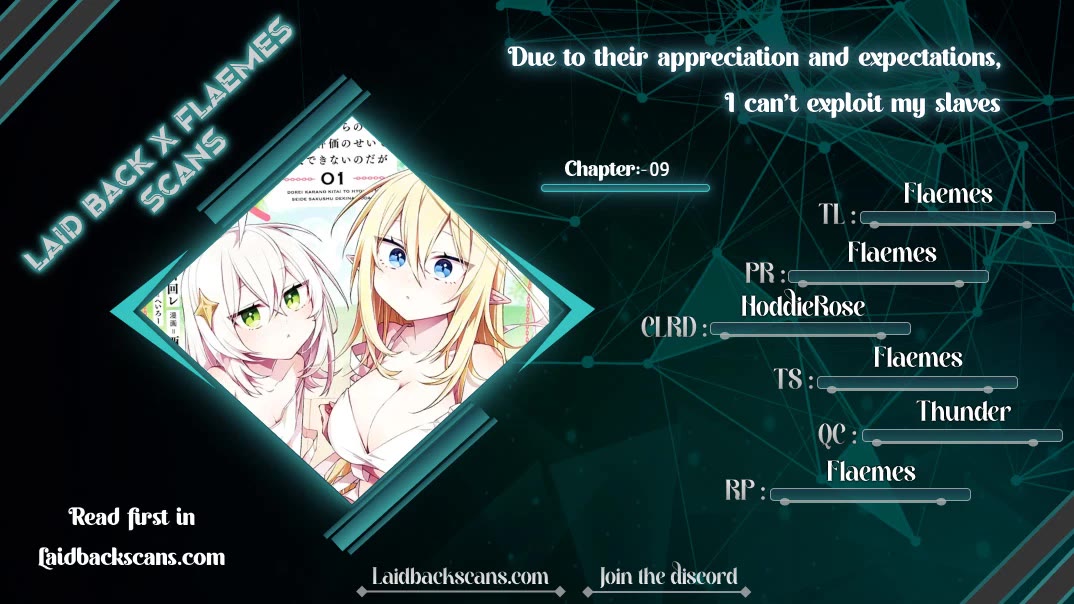 Due to Their Appreciation and Expectations, I Can't Exploit My Slaves Chapter 9 page 1 - Chapter 9