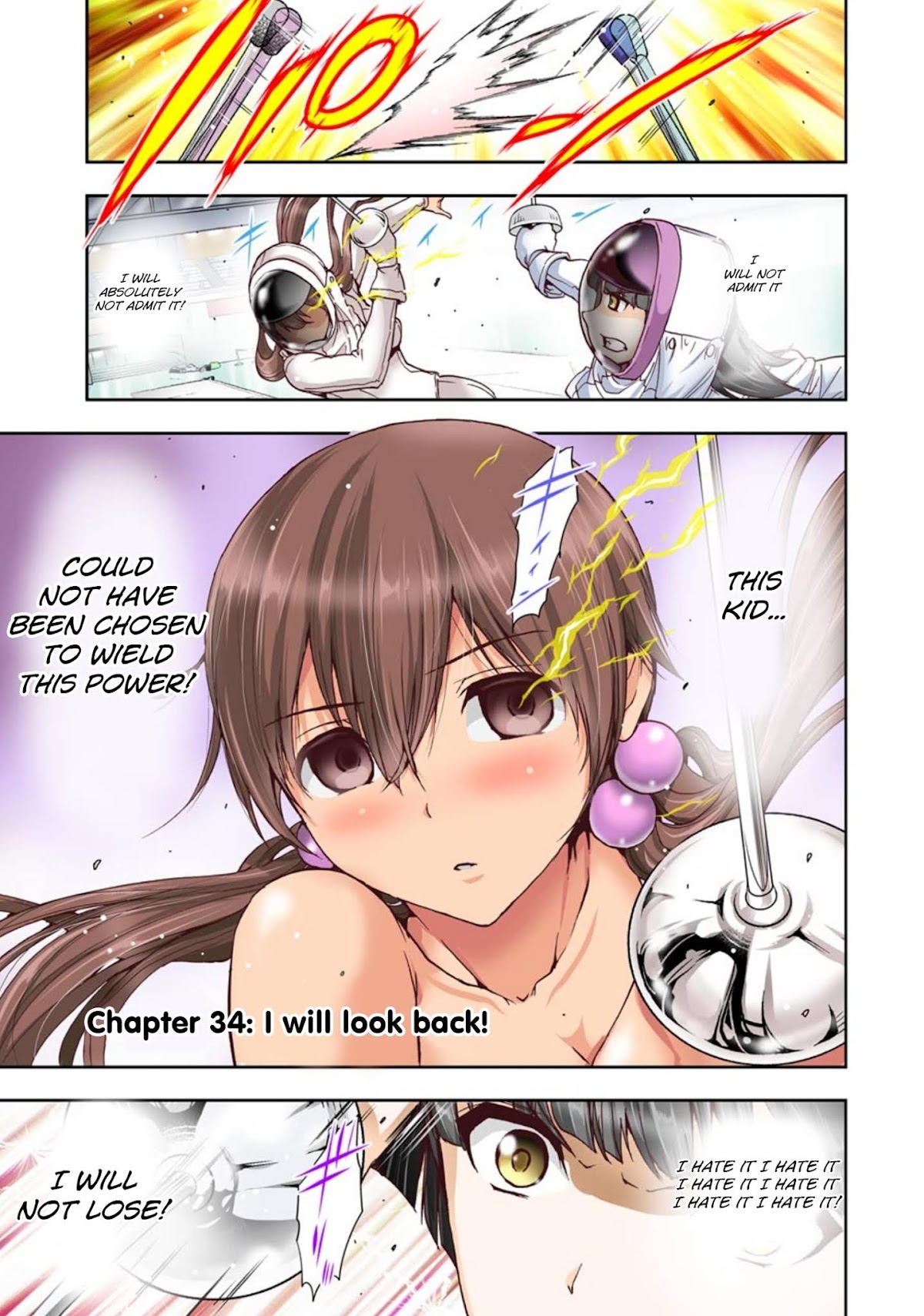 Duel! Chapter 34 page 1 - Chapter 34: I will look back!
