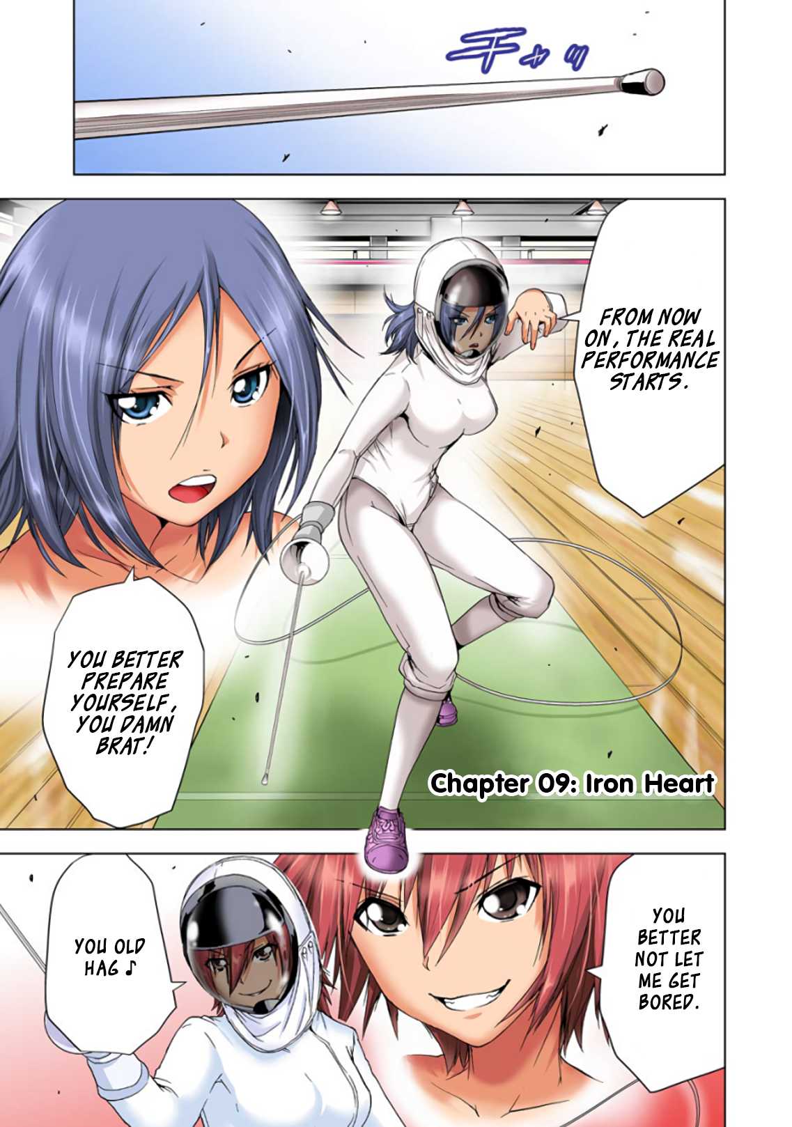 Duel! Chapter 9 page 1 - Chapter 9: Iron Heart