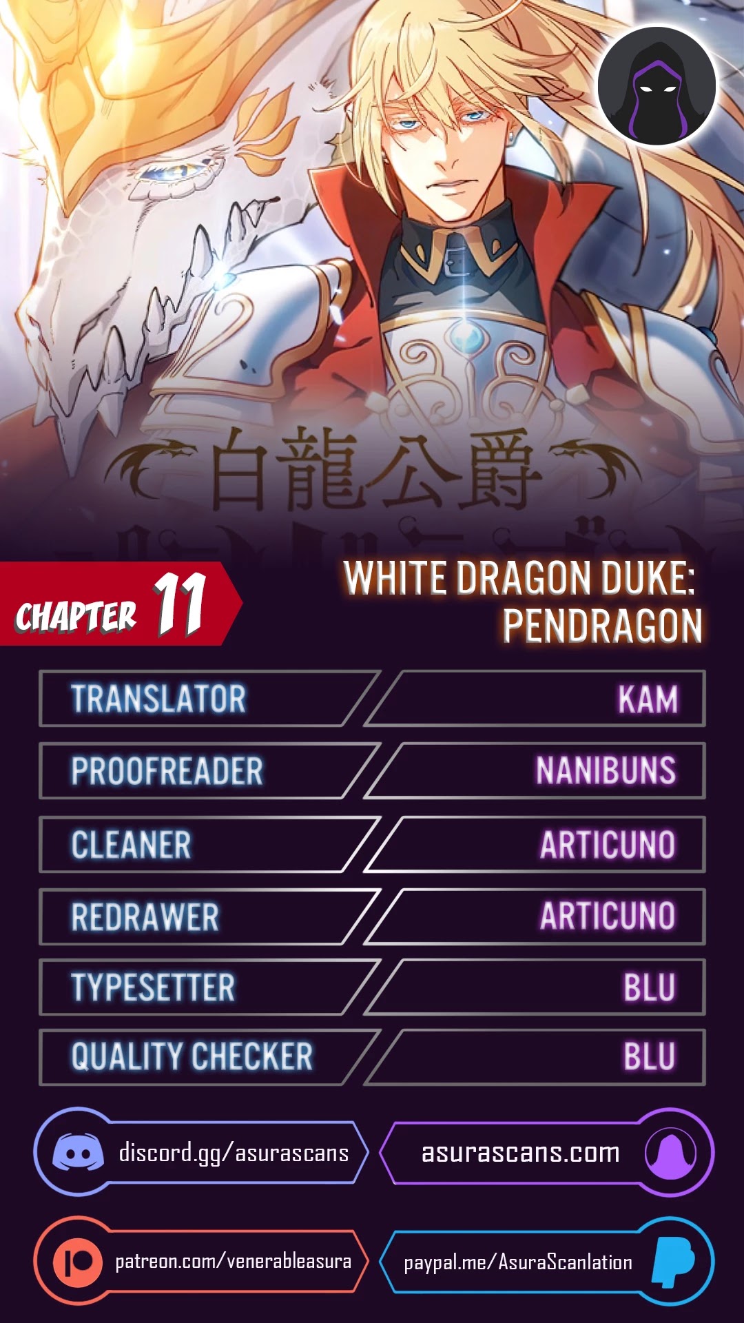 Duke Pendragon Chapter 11 page 1 - Chapter 11