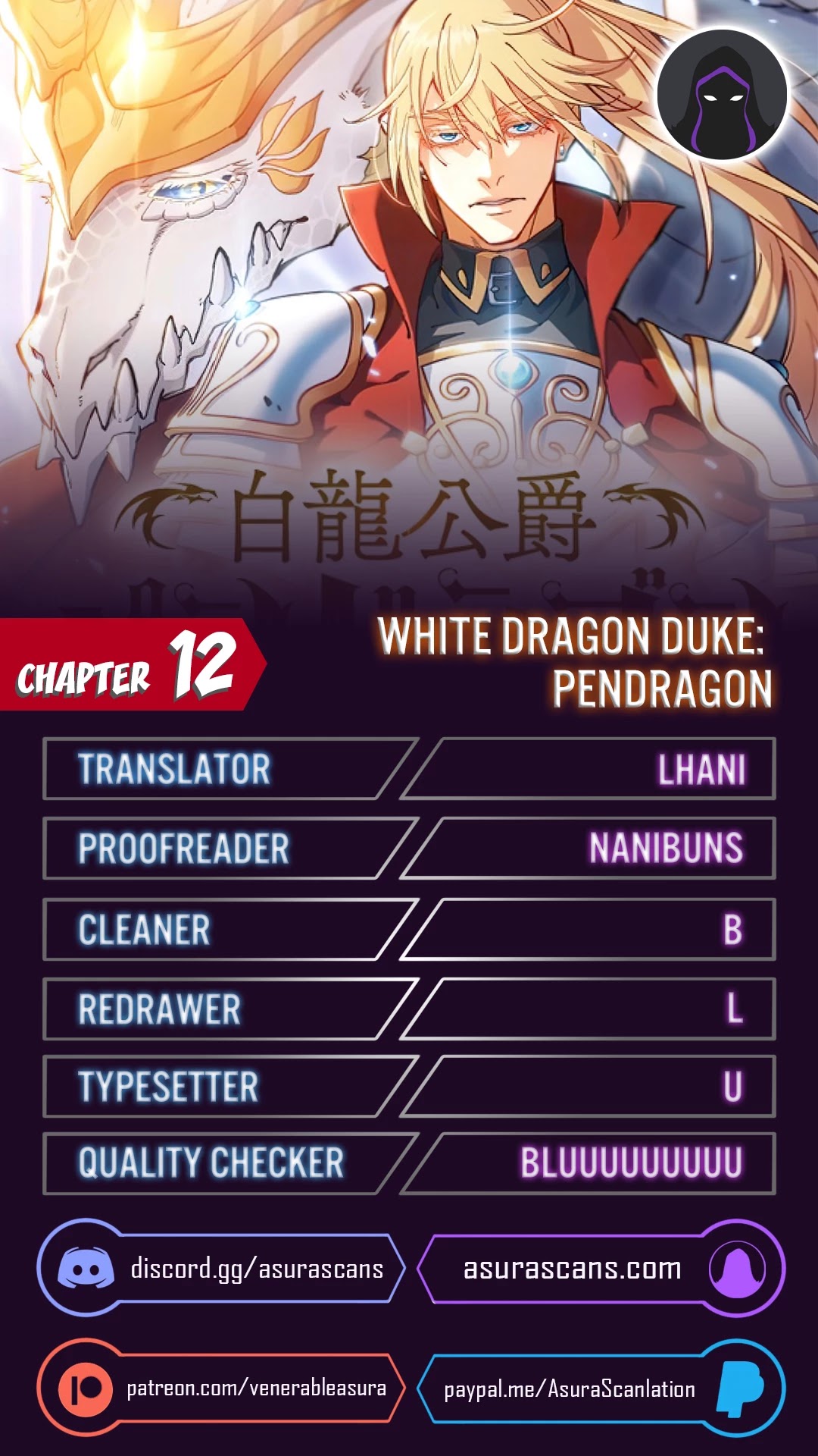 Duke Pendragon Chapter 12 page 1 - Chapter 12