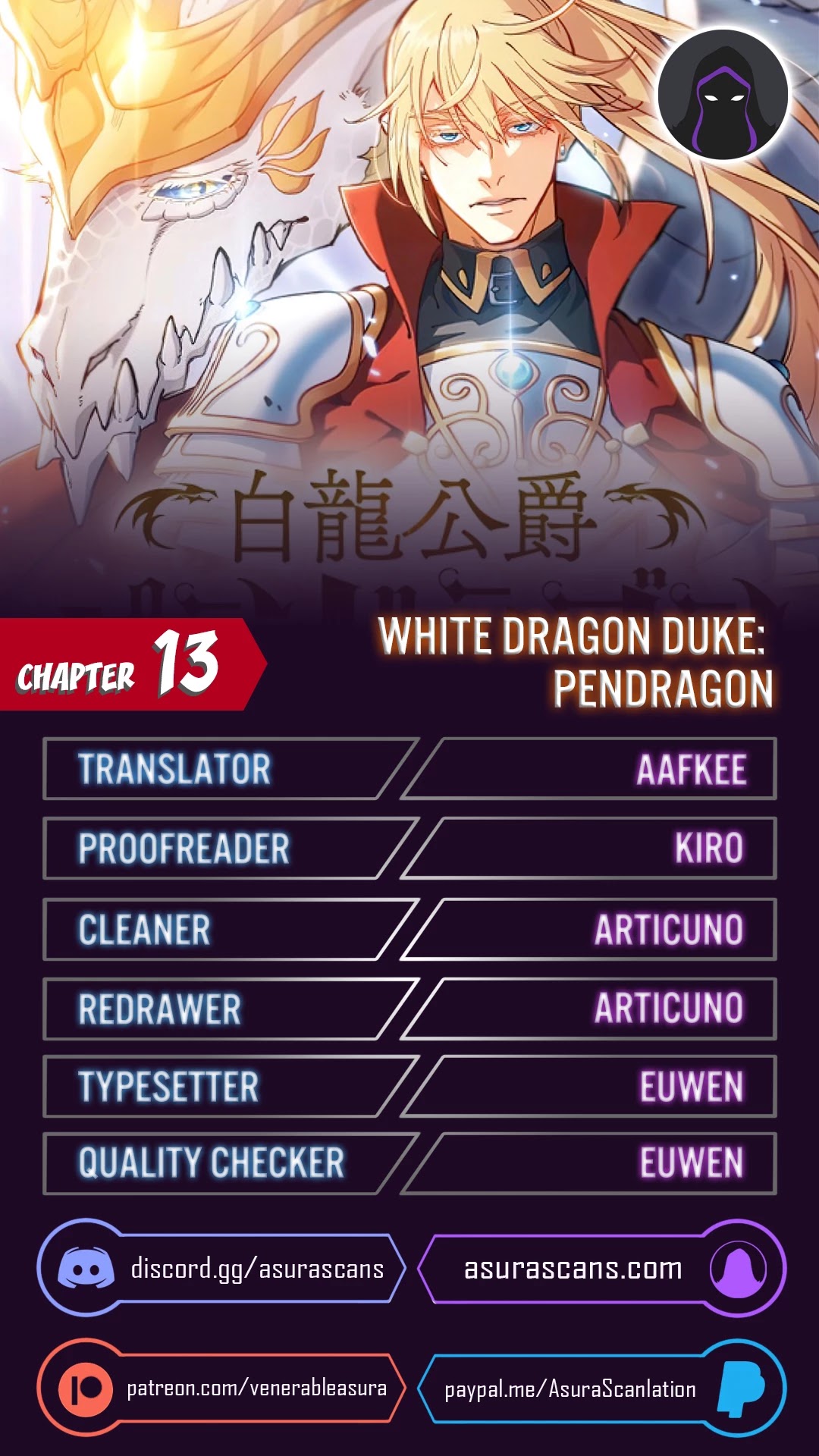 Duke Pendragon Chapter 13 page 1 - Chapter 13