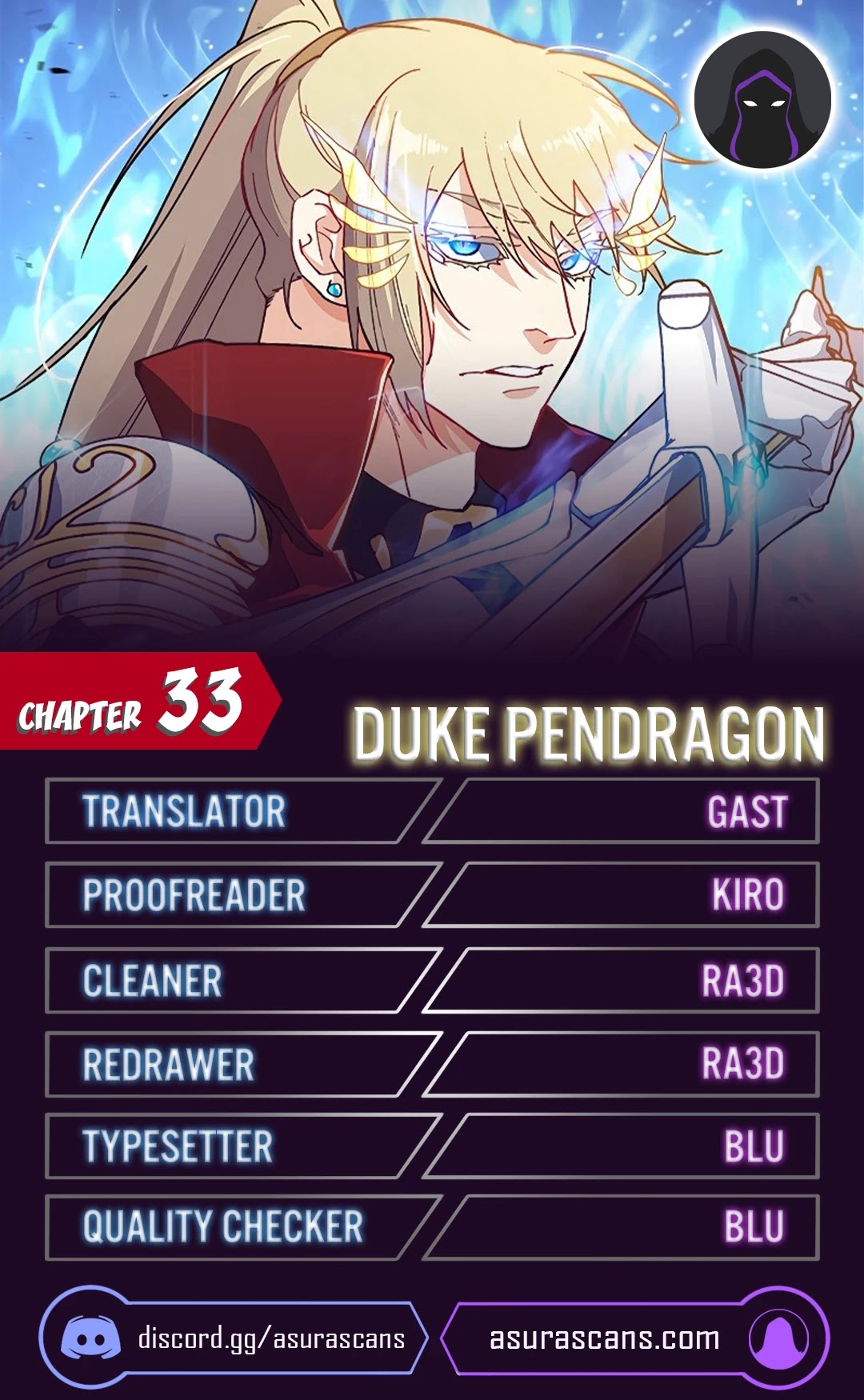 Duke Pendragon Chapter 33 page 1 - Chapter 33
