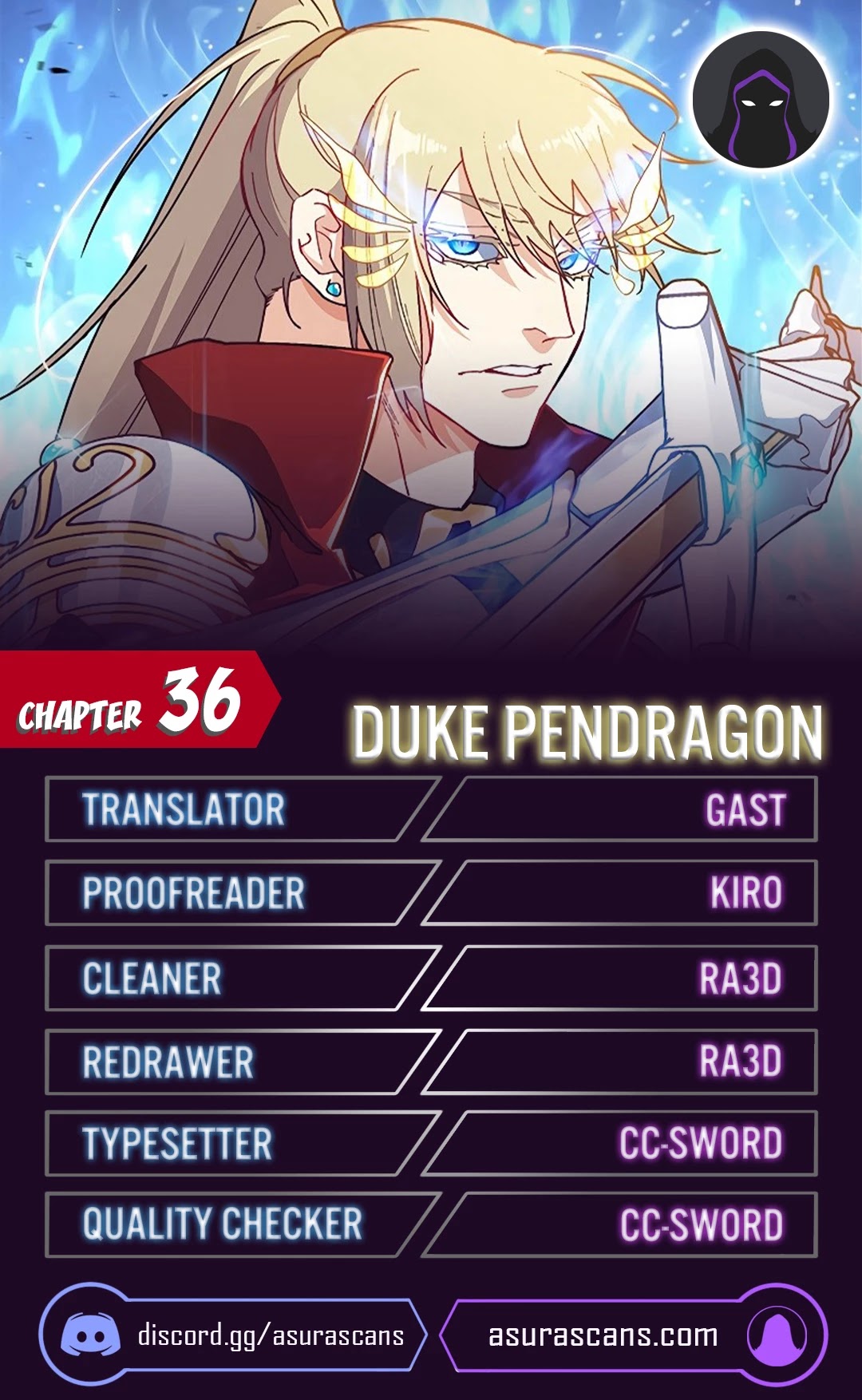 Duke Pendragon Chapter 36 page 1 - Chapter 36